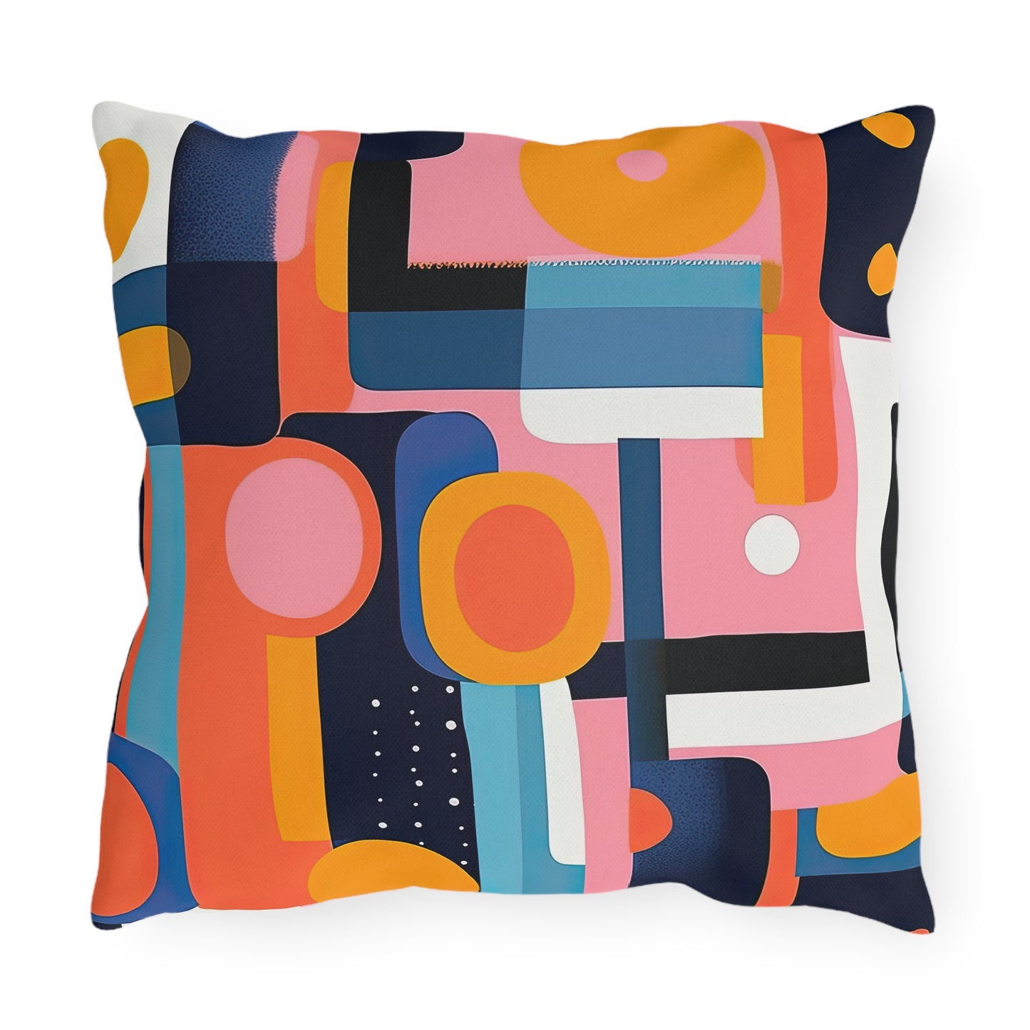 Etheric Elegance. Nostalgia Meets Future Outdoor Pillows