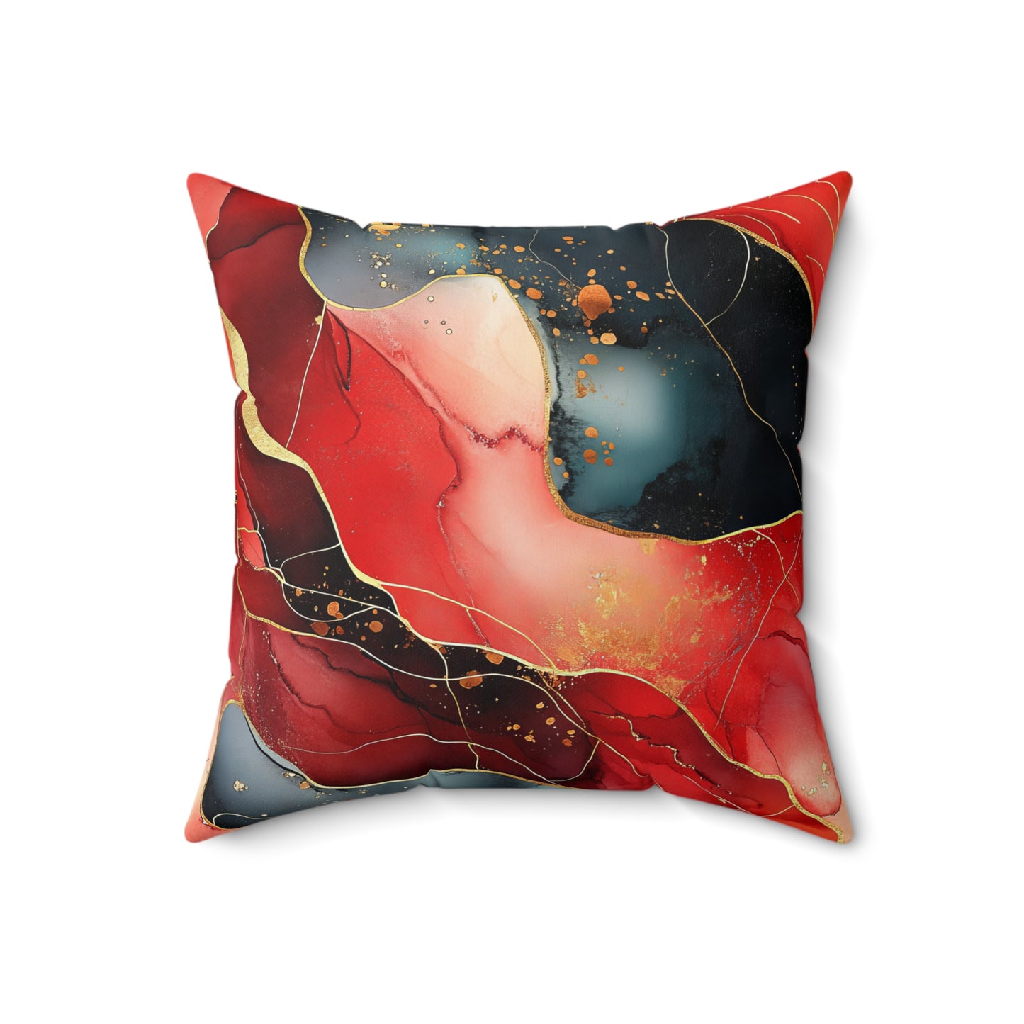 Marbled Cherry Esennce - Decorative Spun Polyester Cushion