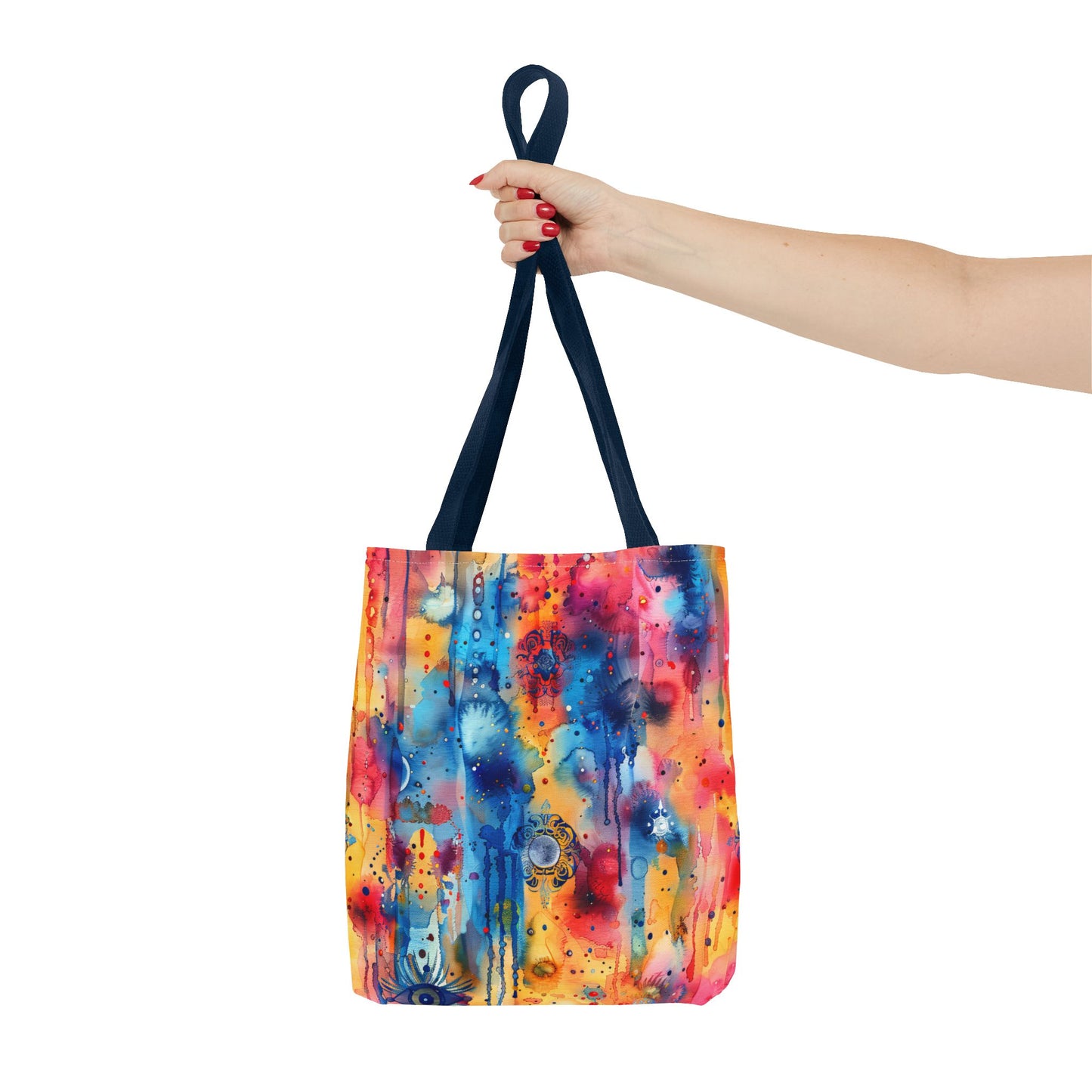 Hamsa bright Aura. Tote Bag for Everyday Use