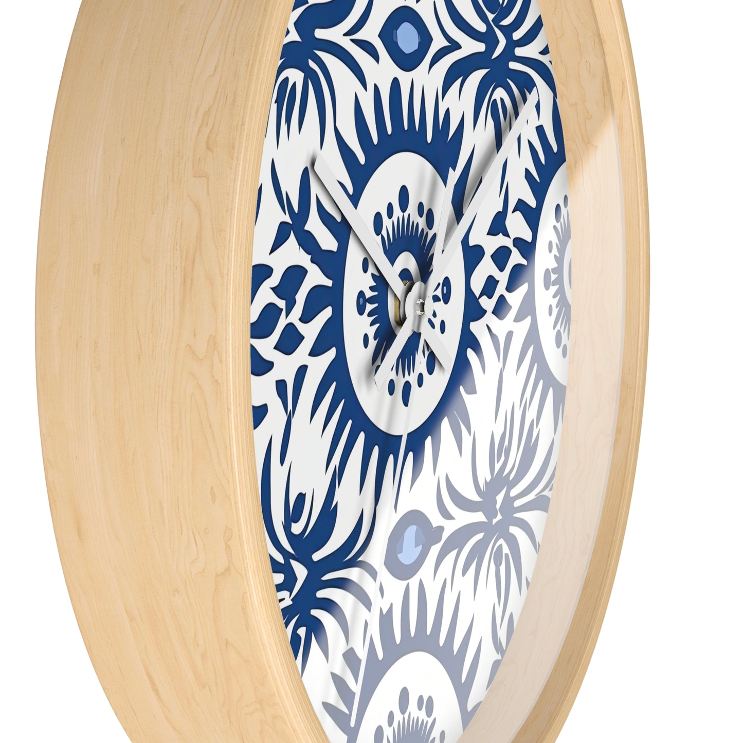 Mystic Talisman. Beholder. Artful Evil Eye Wall Clock – Timekeeping with Protective MeaningWall Clock.