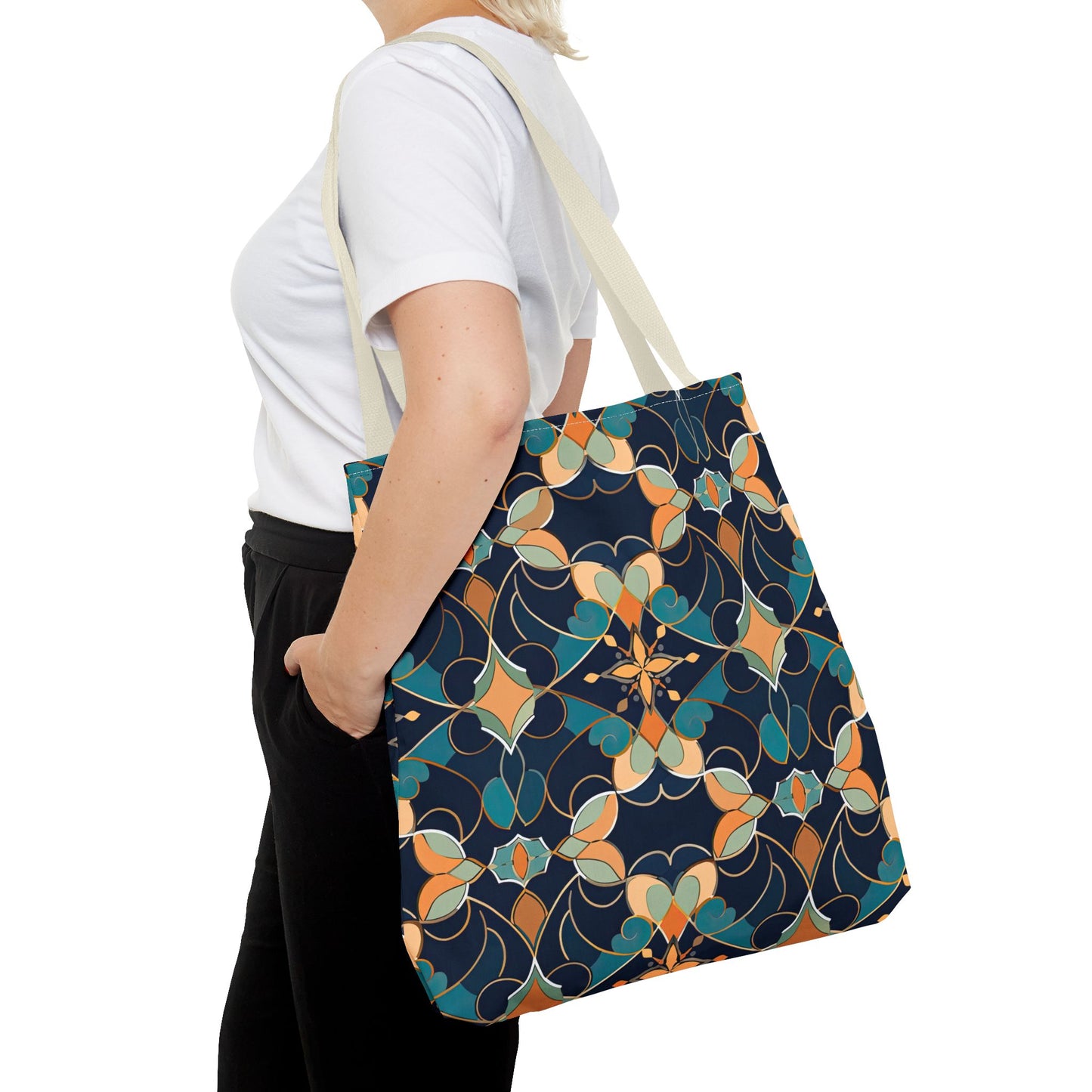 Moroccan Midnight. Tote Bag for Everyday Use