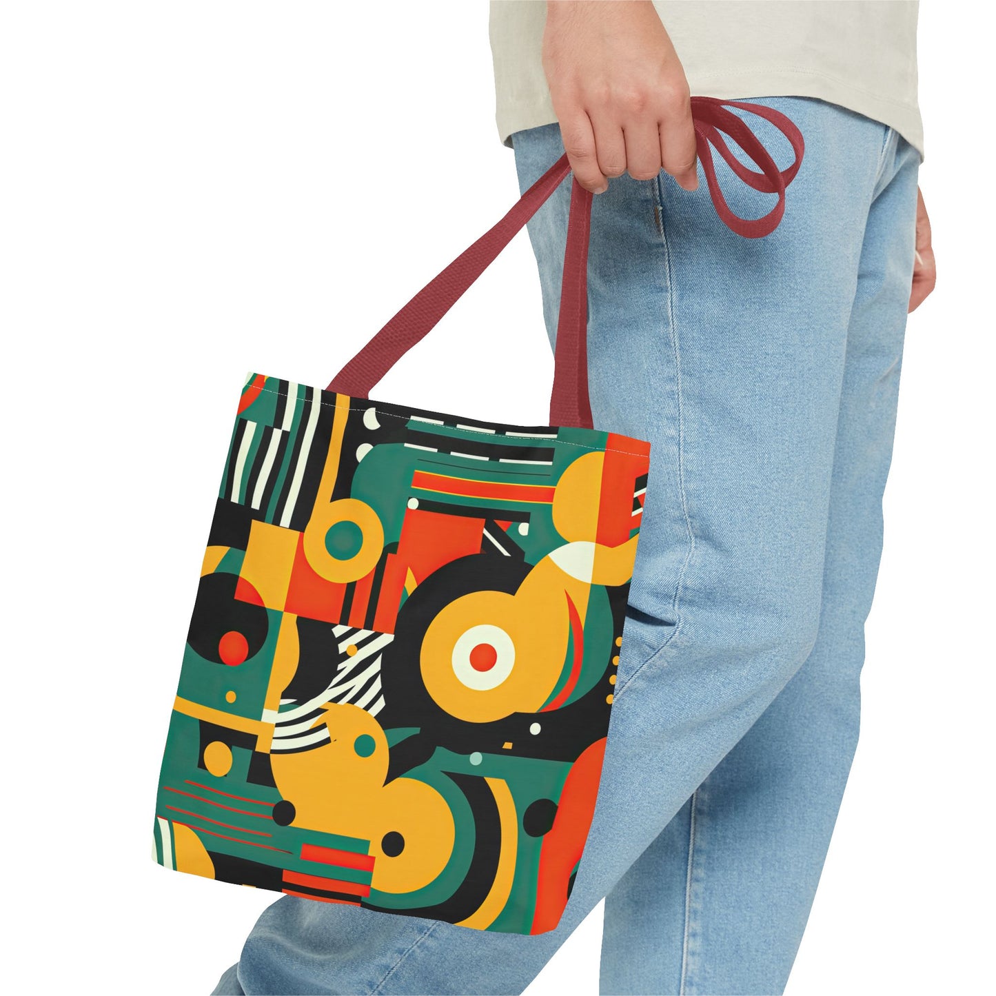 Galactic Groove. Tote Bag for Everyday Use