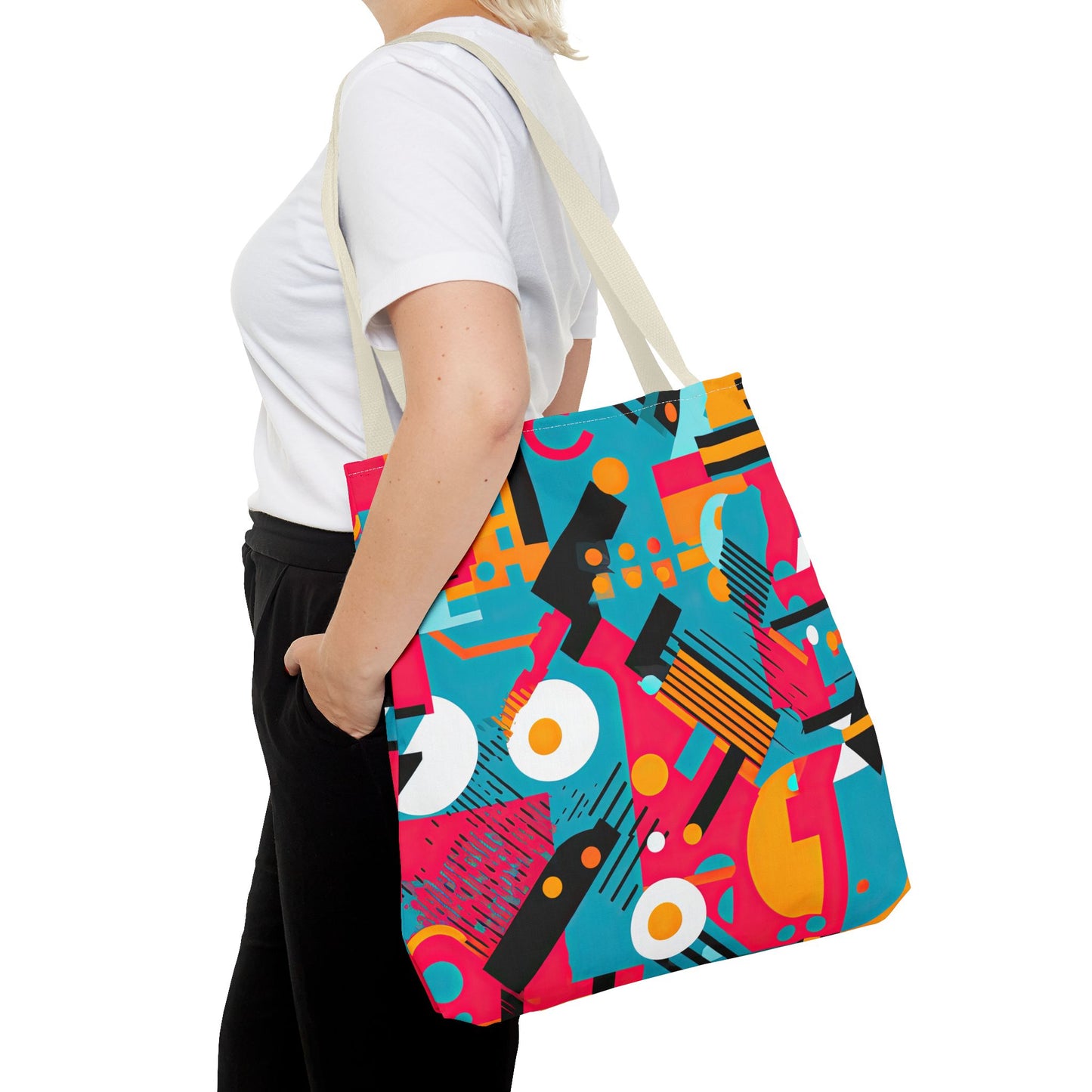 Technicolor Dreamscape . Tote Bag for Everyday Use