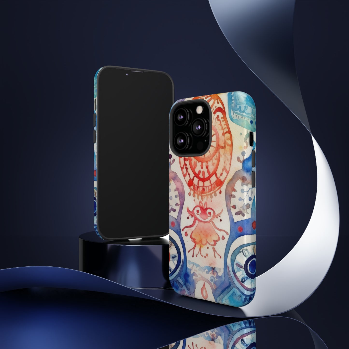 Omen of Hands. Evil eye Inspired phone case. – Artistic Expression Meets Protection. Tough Cases