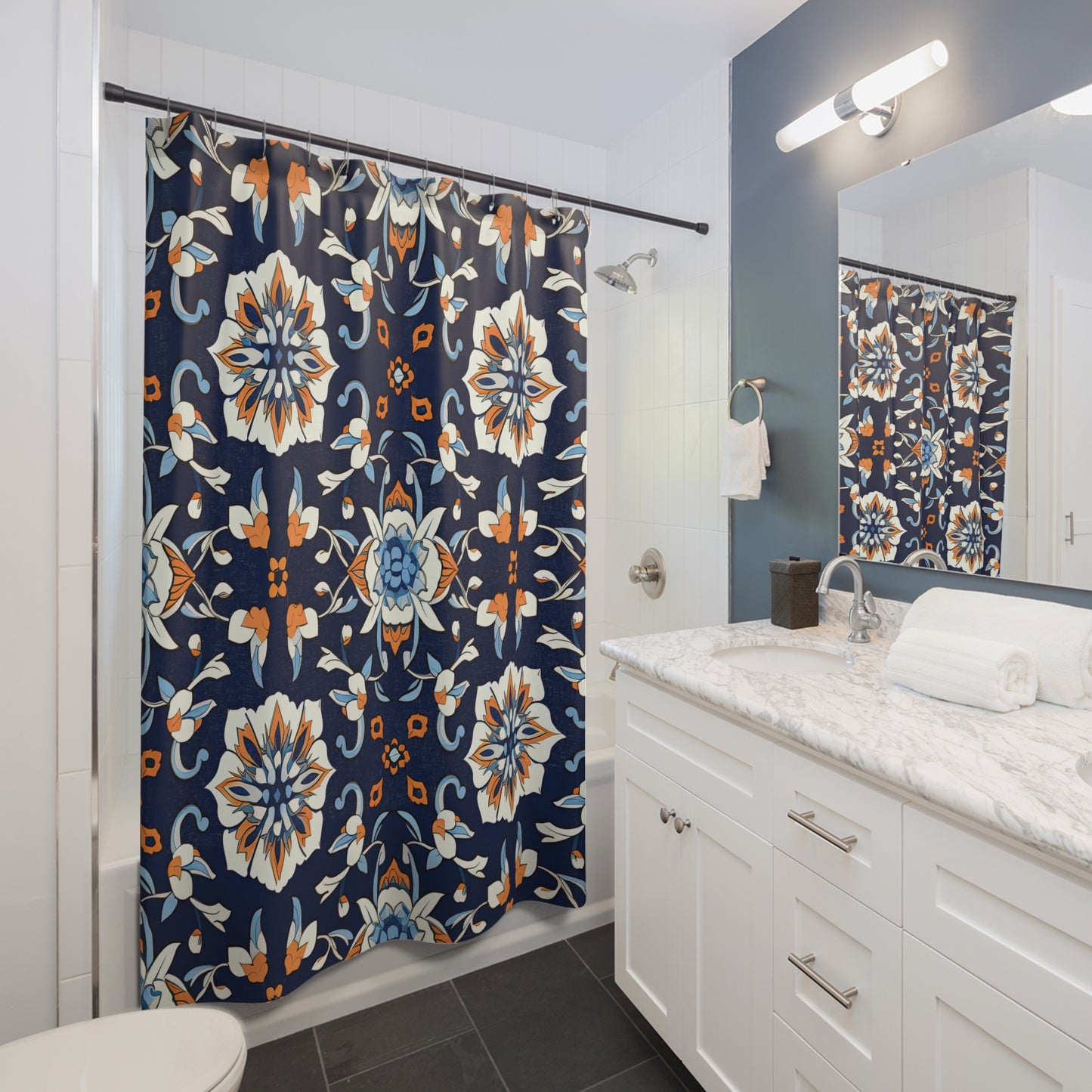 Desert Dewdrop. Shower Curtains