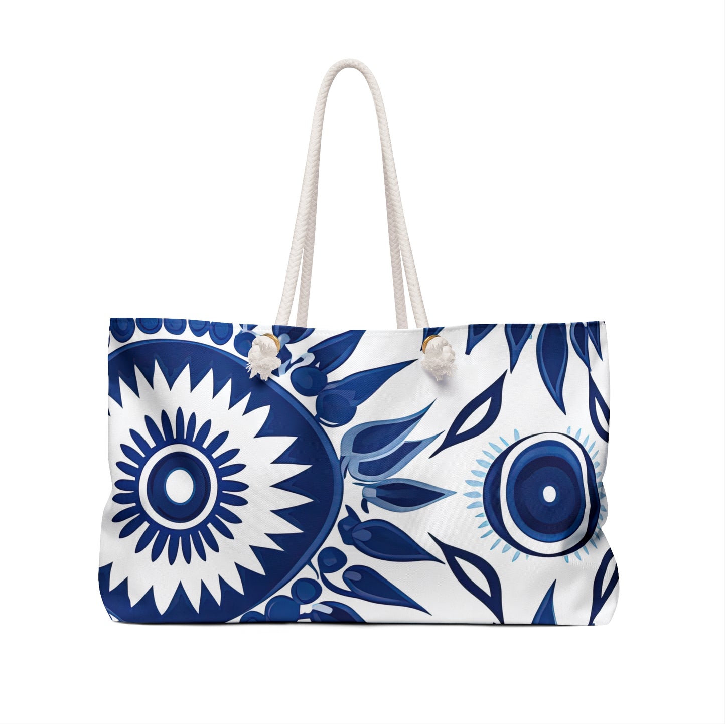 Cursed Charms. –Evil eye style. Travel Stylishly with Protective Intent. Weekender Bag.