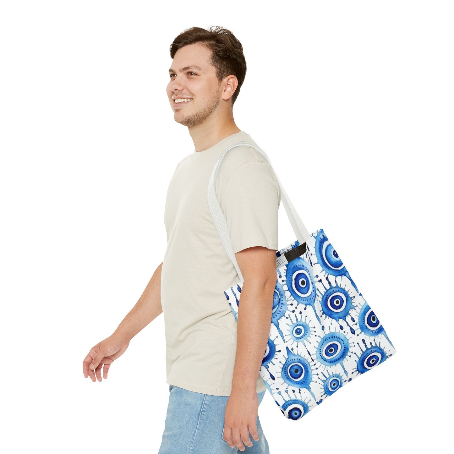 Evil Eye Cry. Tote Bag for Everyday Use
