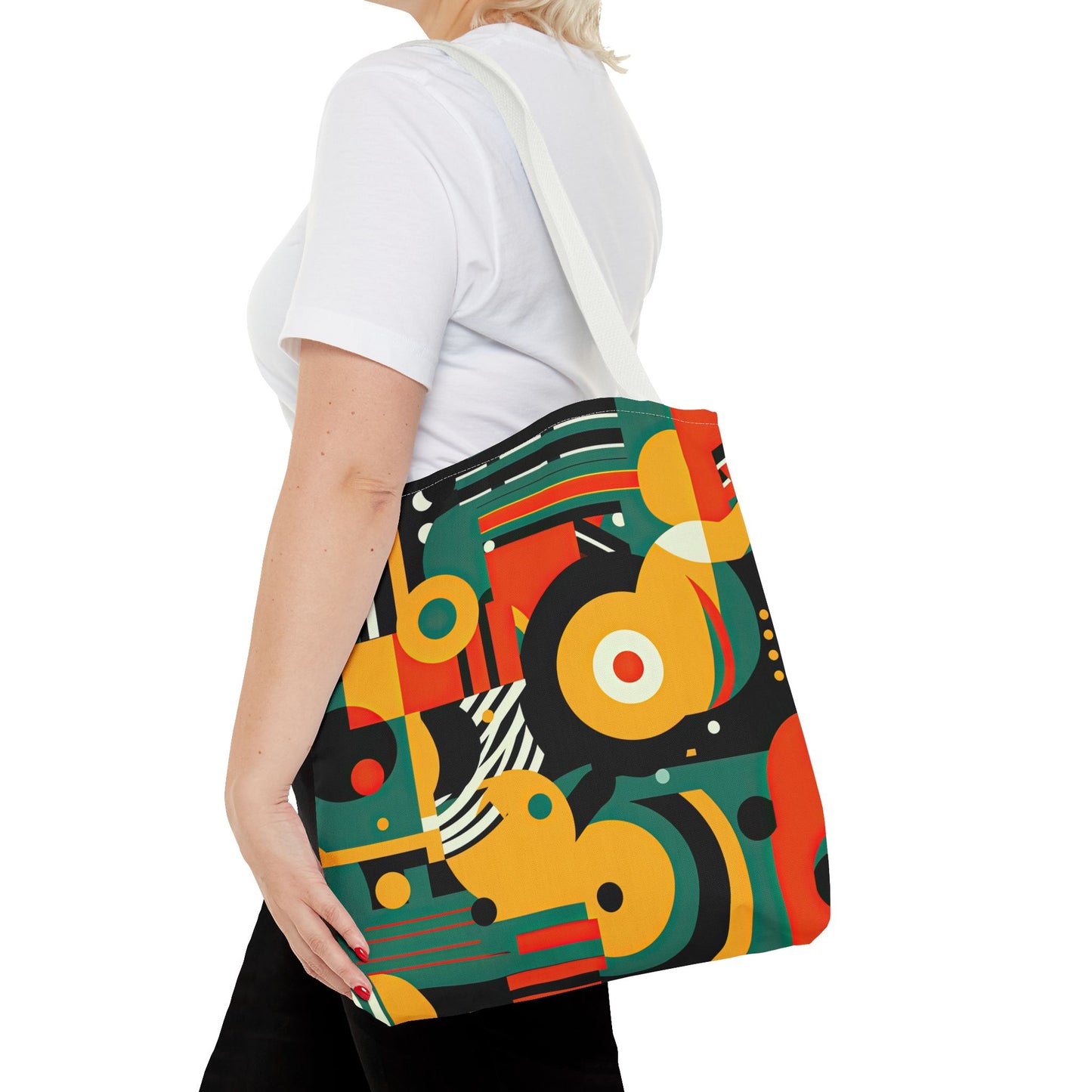 Galactic Groove. Tote Bag for Everyday Use