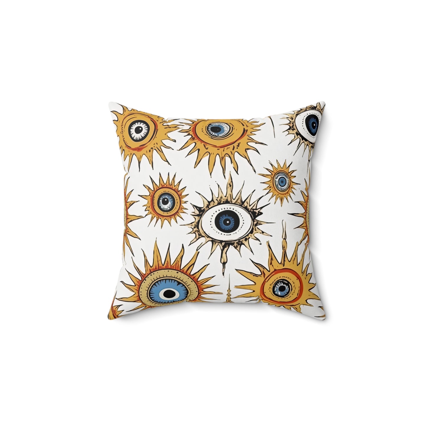 Ethereal Eyeful.Spun Polyester Square Pillow