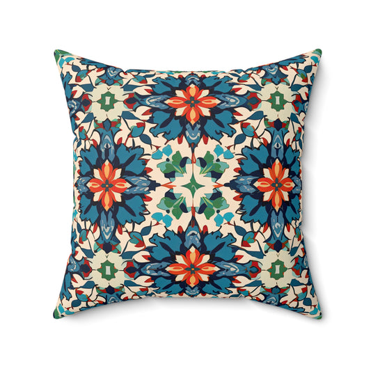 Spice Souk.        Spun Polyester Square Pillow