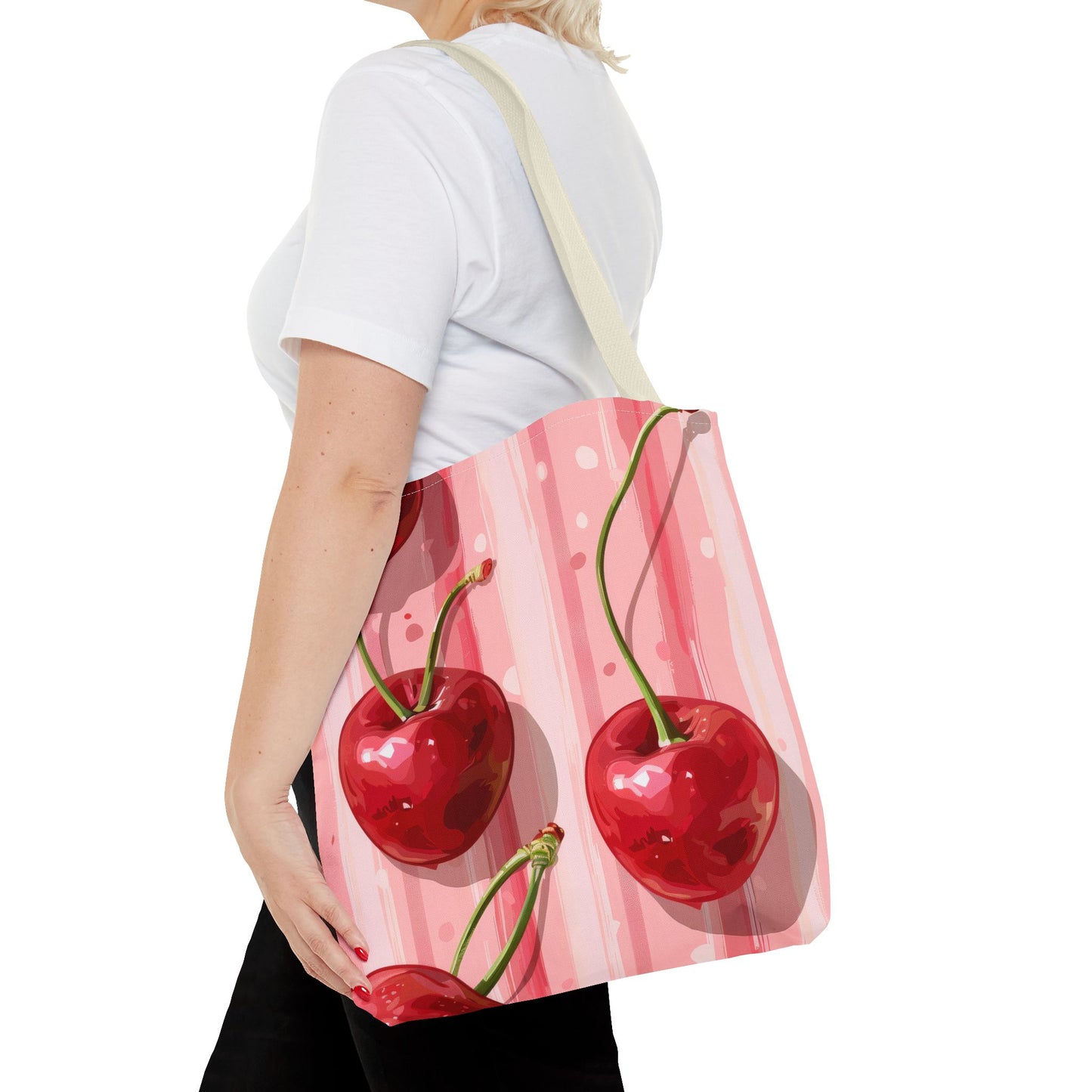 Copy of Cherry Noir. Tote Bag for Everyday Use