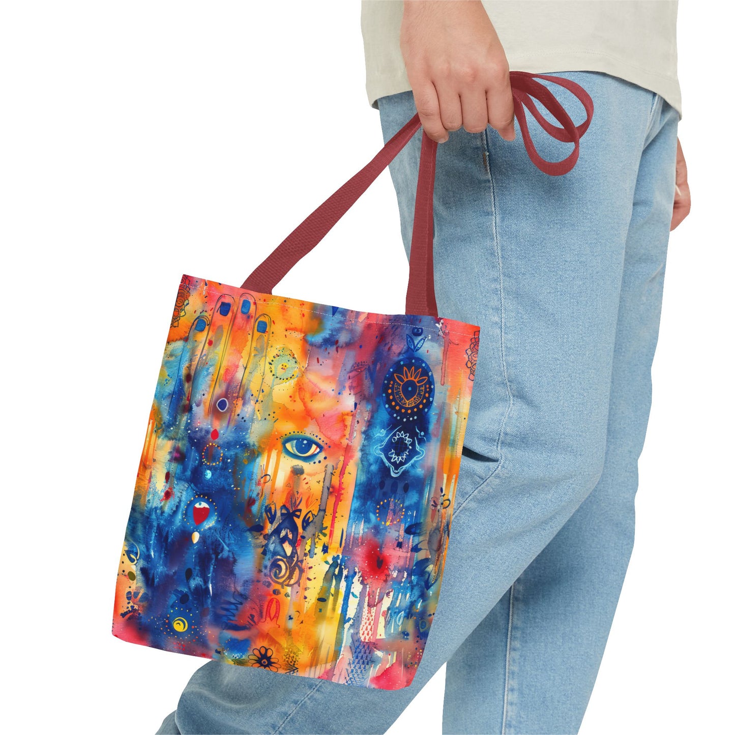 Rainbow Shield . Tote Bag for Everyday Use