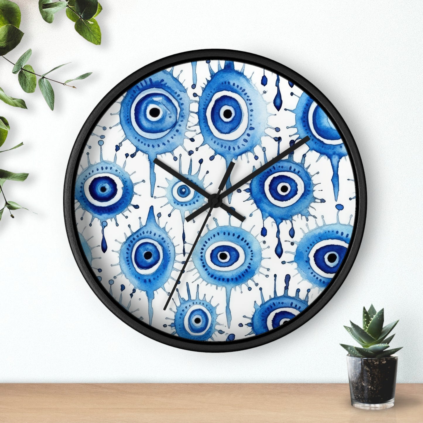 Wall Clock. Evil Eye Cry