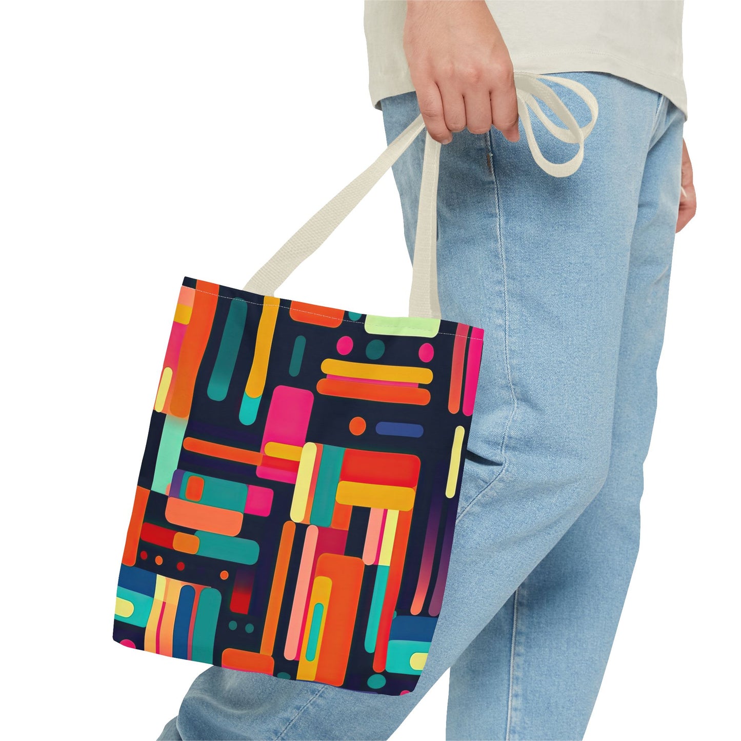 Cybernetic Nostalgia. Tote Bag for Everyday Use