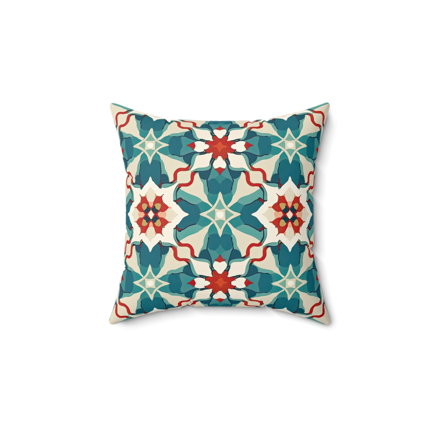 Atlas Dreamscape Fresco. Spun Polyester Square Pillow