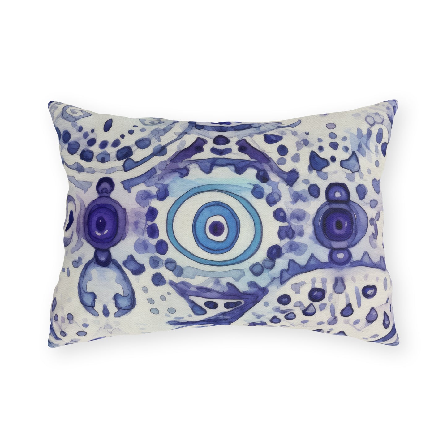 Hamsa Enigma. Outdoor Pillows