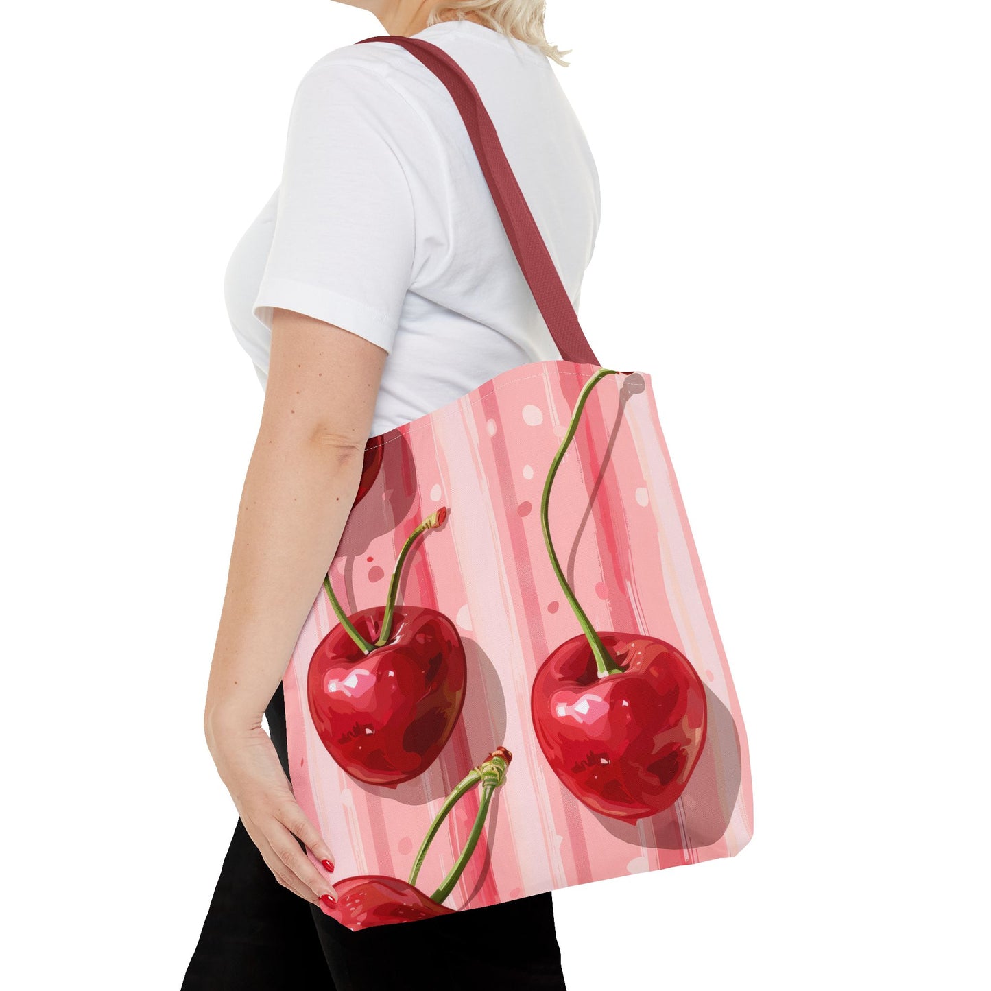 Copy of Cherry Noir. Tote Bag for Everyday Use