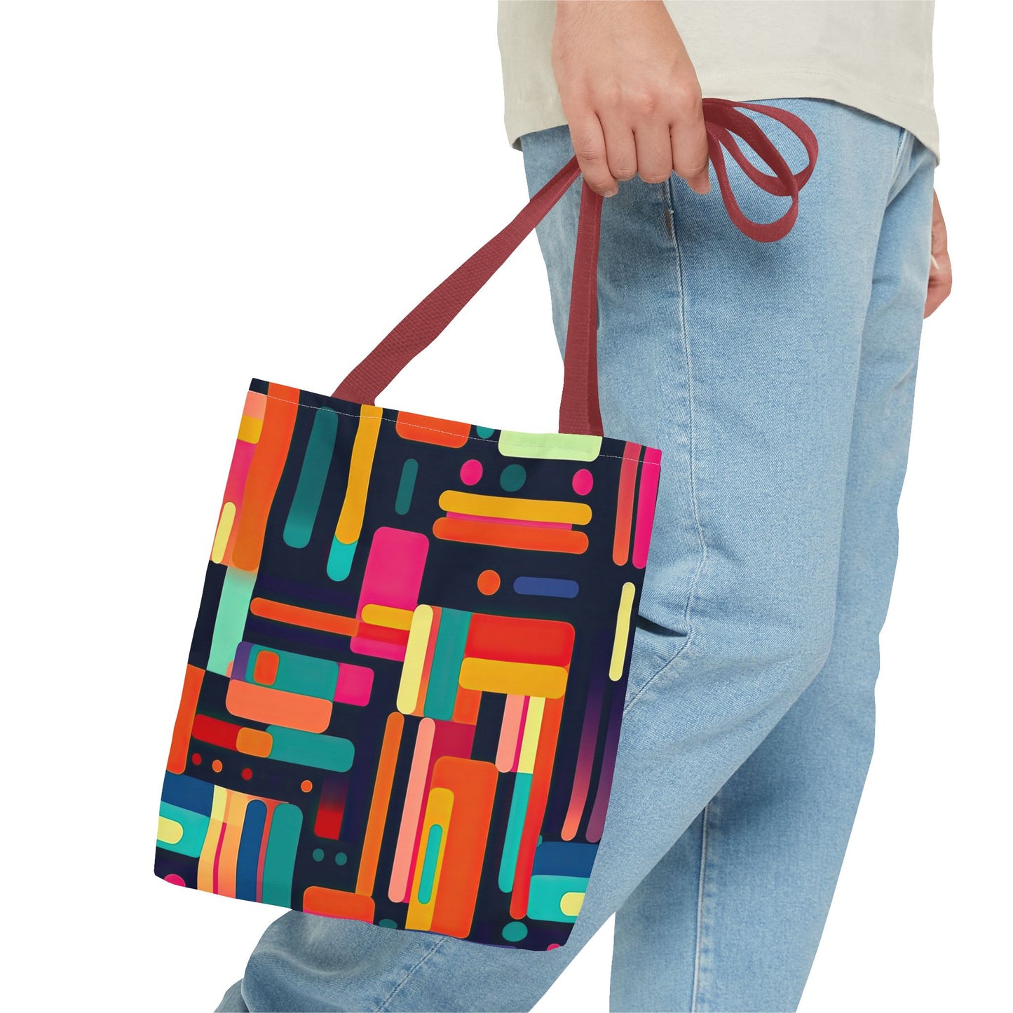 Cybernetic Nostalgia. Tote Bag for Everyday Use