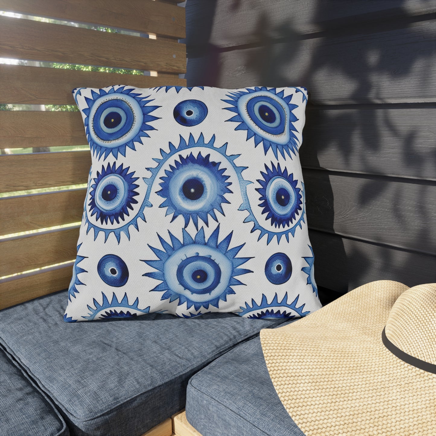 Spectral Watcher. Outdoor Pillows