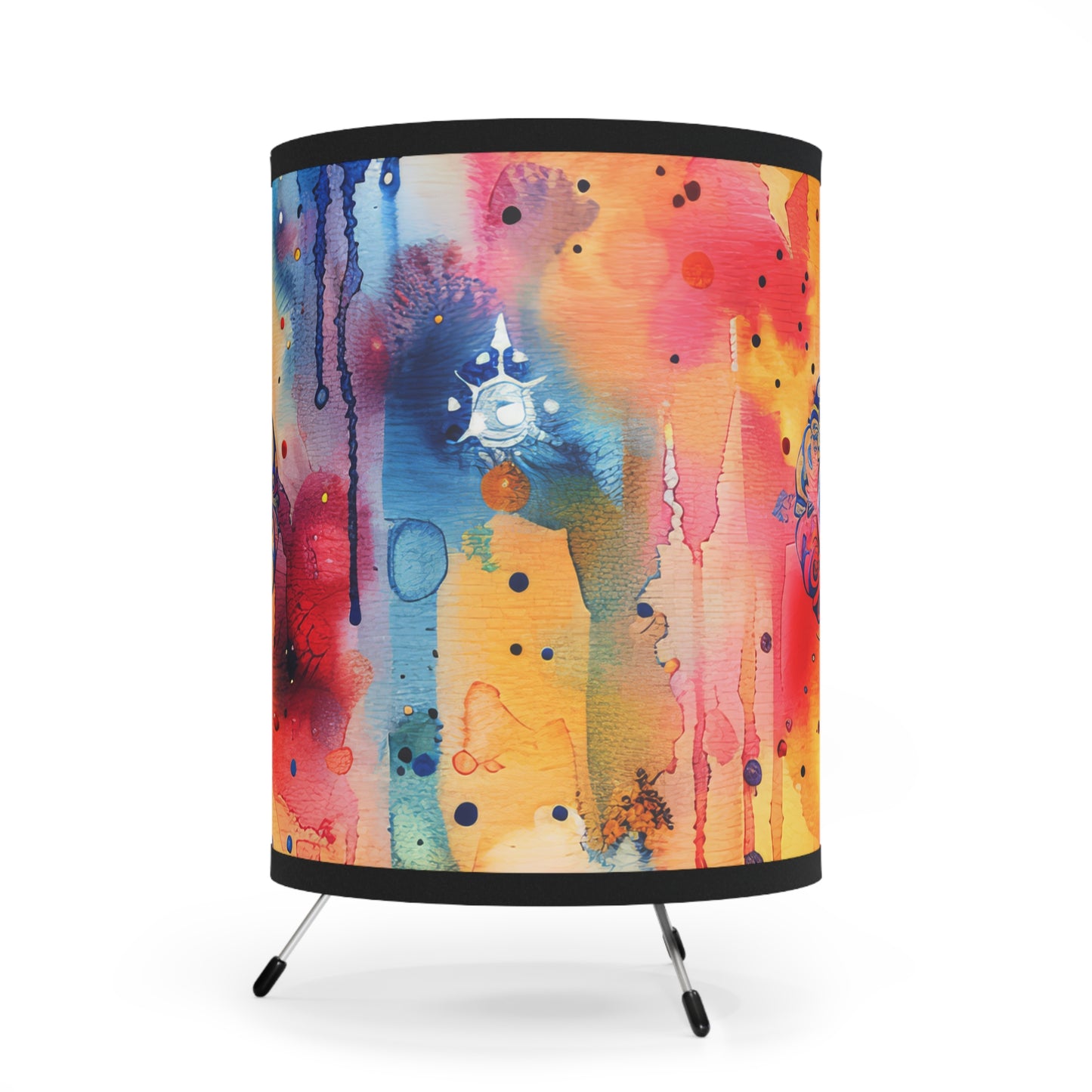 Hamsa bright Aura-. Modern Tripod Lamp