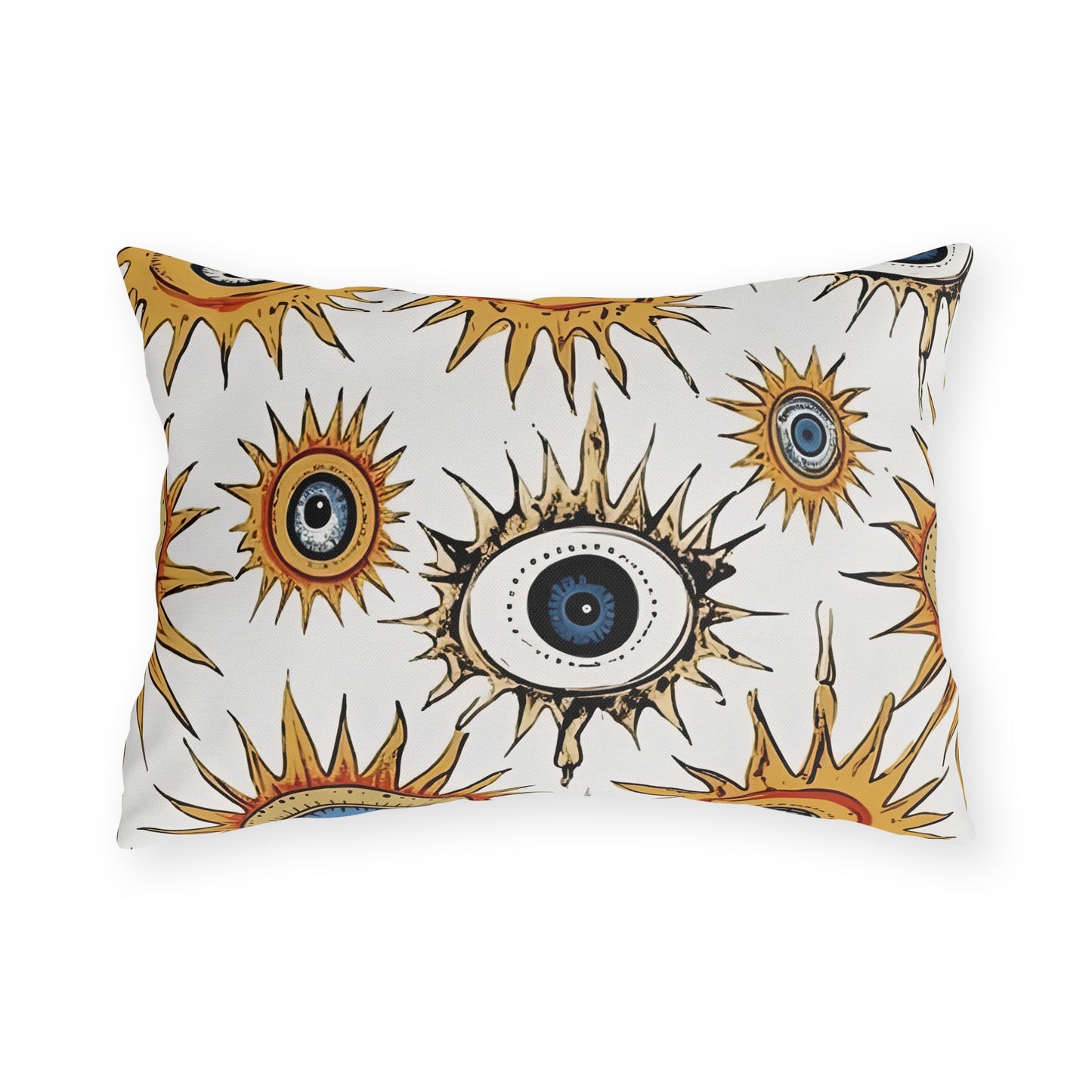 Ethereal Eyeful. Outdoor Pillows