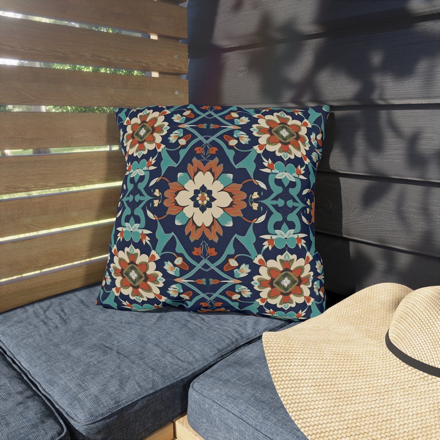 Fabled Fez Fantasy .Outdoor Pillows