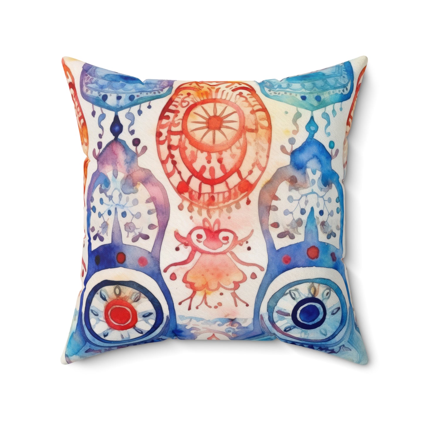 Omen of Hands.Spun Polyester Square Pillow