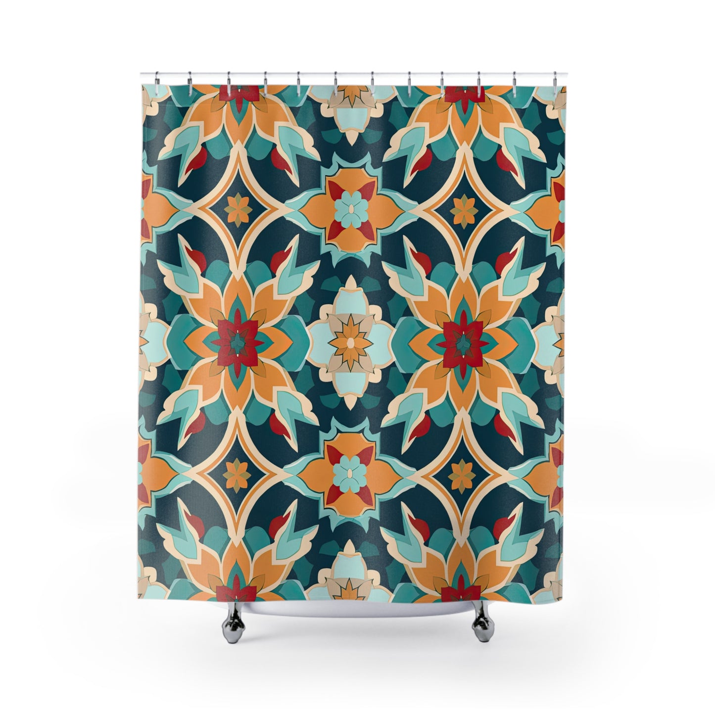 Serenade in Souk Shower Curtains