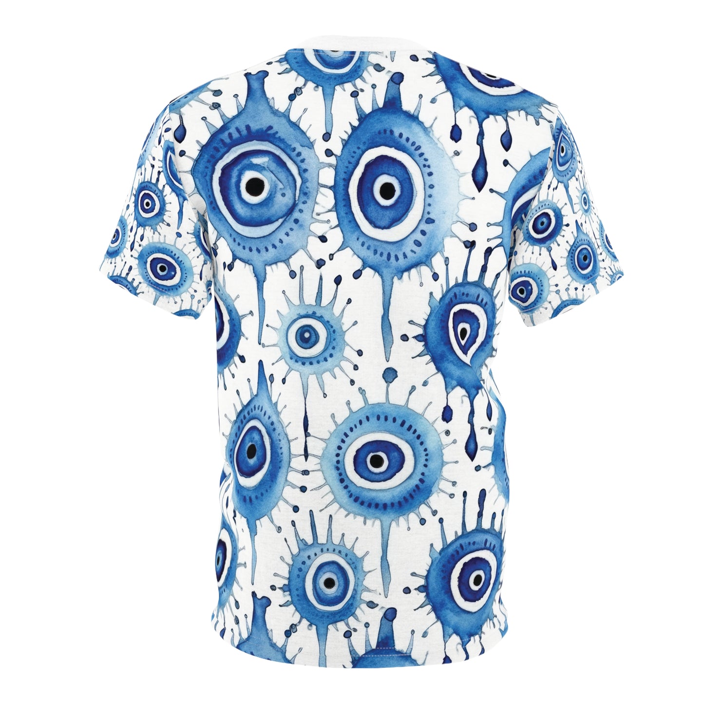 Evil Eye Cry. Unisex Cut & Sew Tee (AOP)