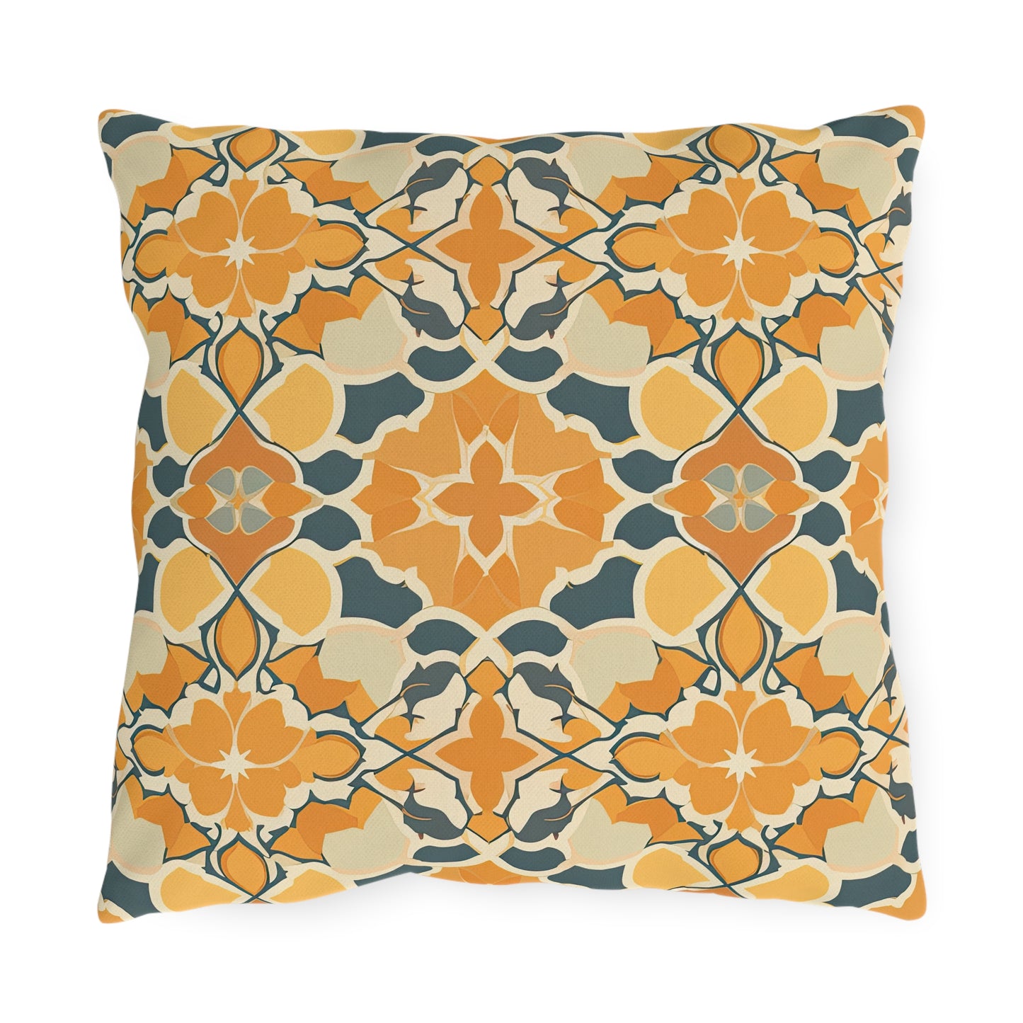 Desert Rose Rhapsody. Outdoor Pillows