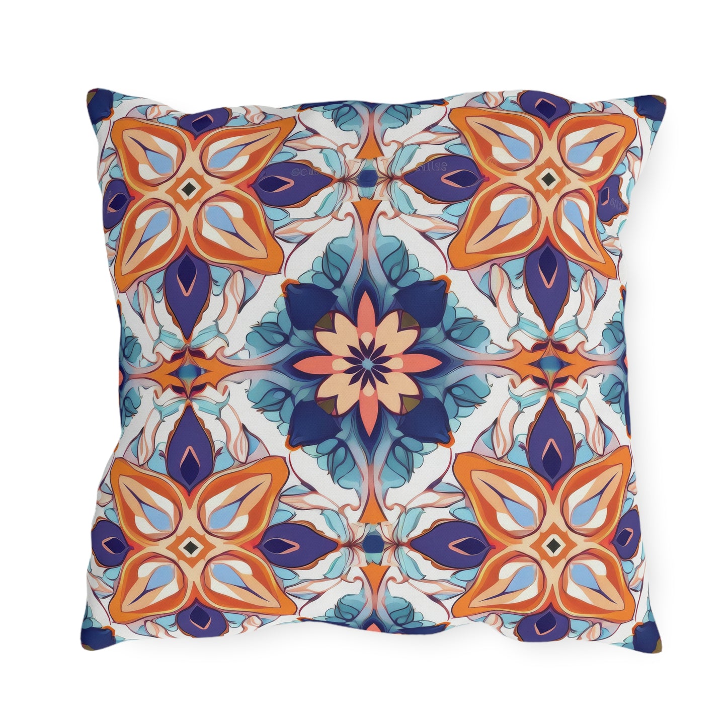 Moroccan Moonlight Sonata . Outdoor Pillows