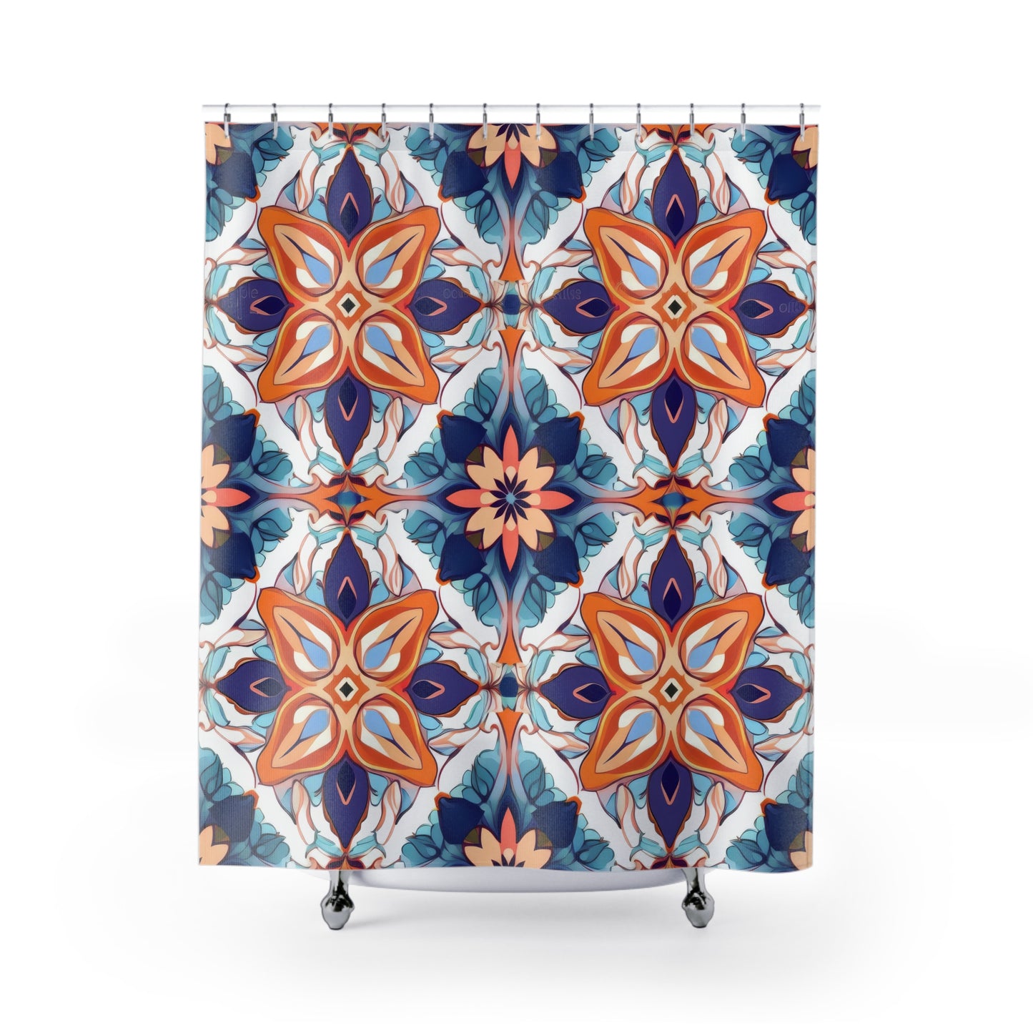 Moroccan Moonlight Sonata . Shower Curtains