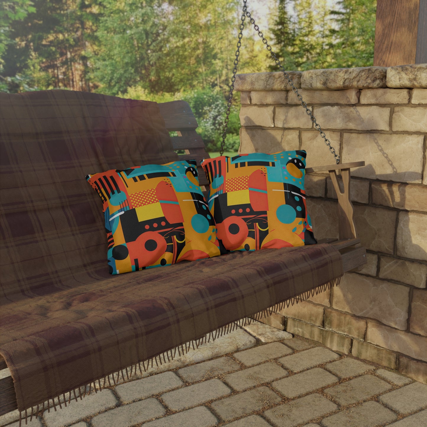 Quantum Quasar. Outdoor Pillows