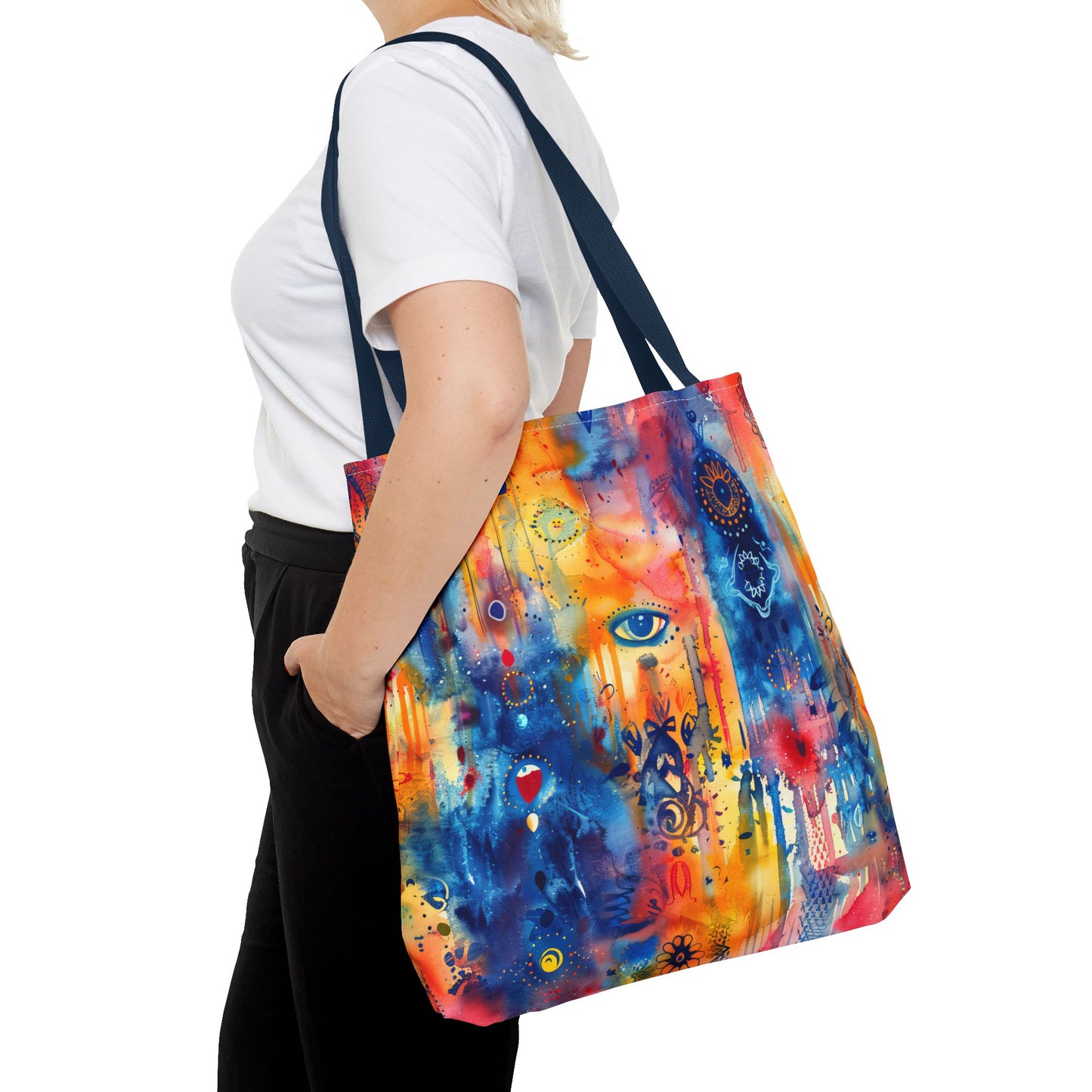 Rainbow Shield . Tote Bag for Everyday Use