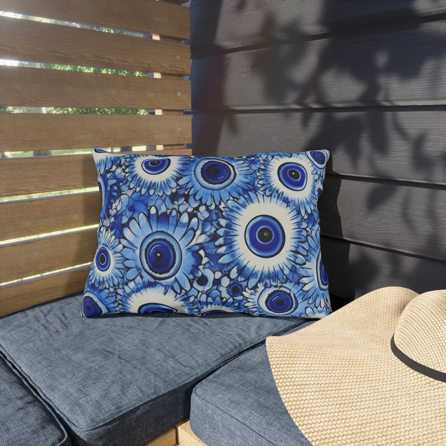 Portentous Pupil.Outdoor Pillows