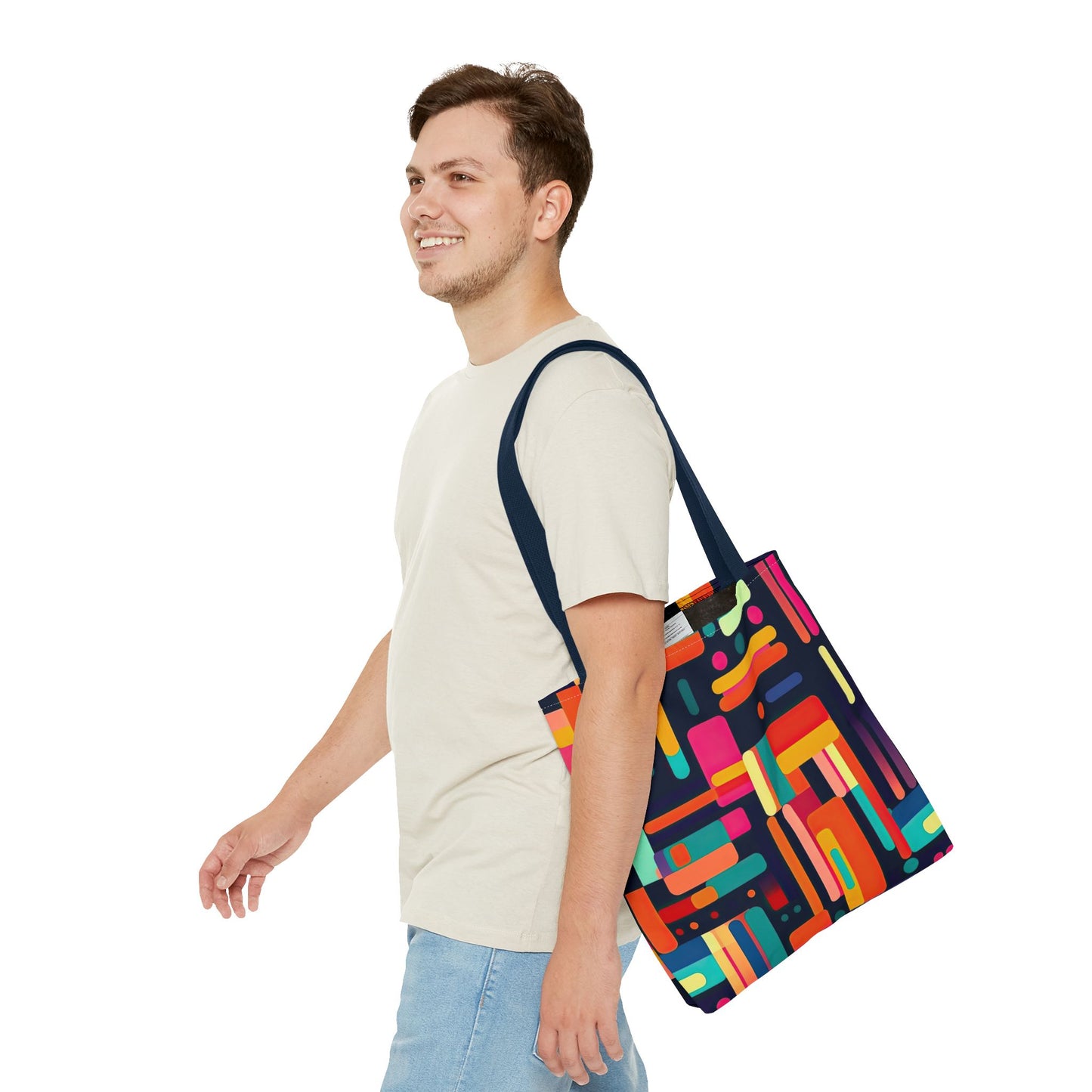 Cybernetic Nostalgia. Tote Bag for Everyday Use