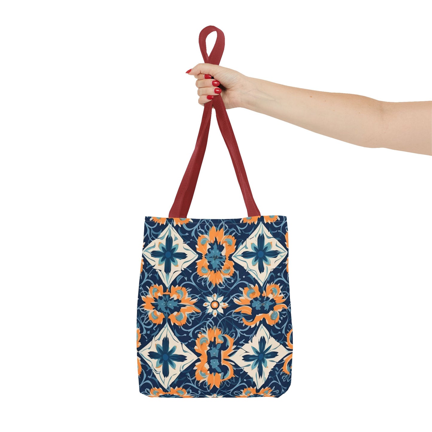 Velvet Veil Vision. Tote Bag for Everyday Use