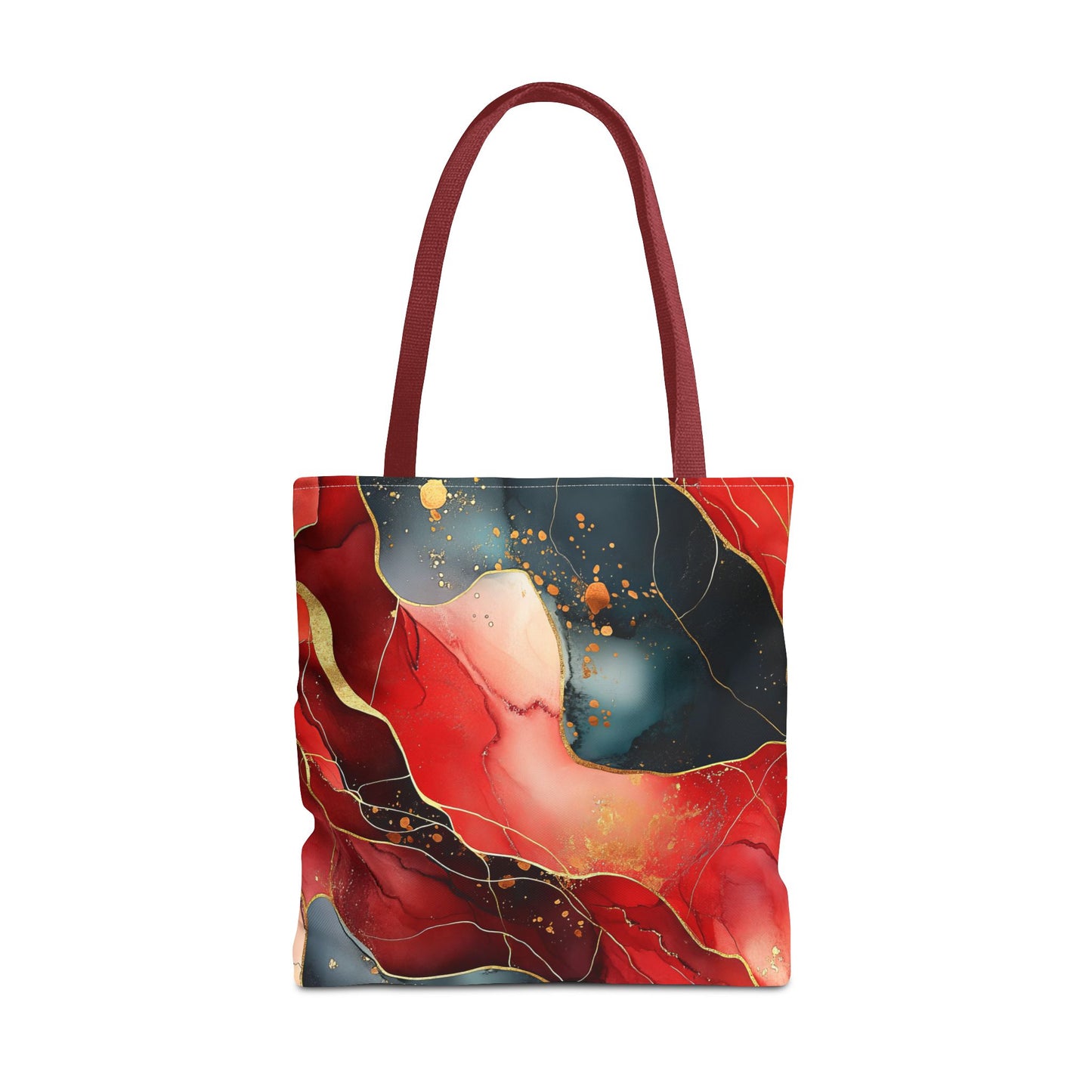 Marbled Cherry Essence. Tote Bag for Everyday Use