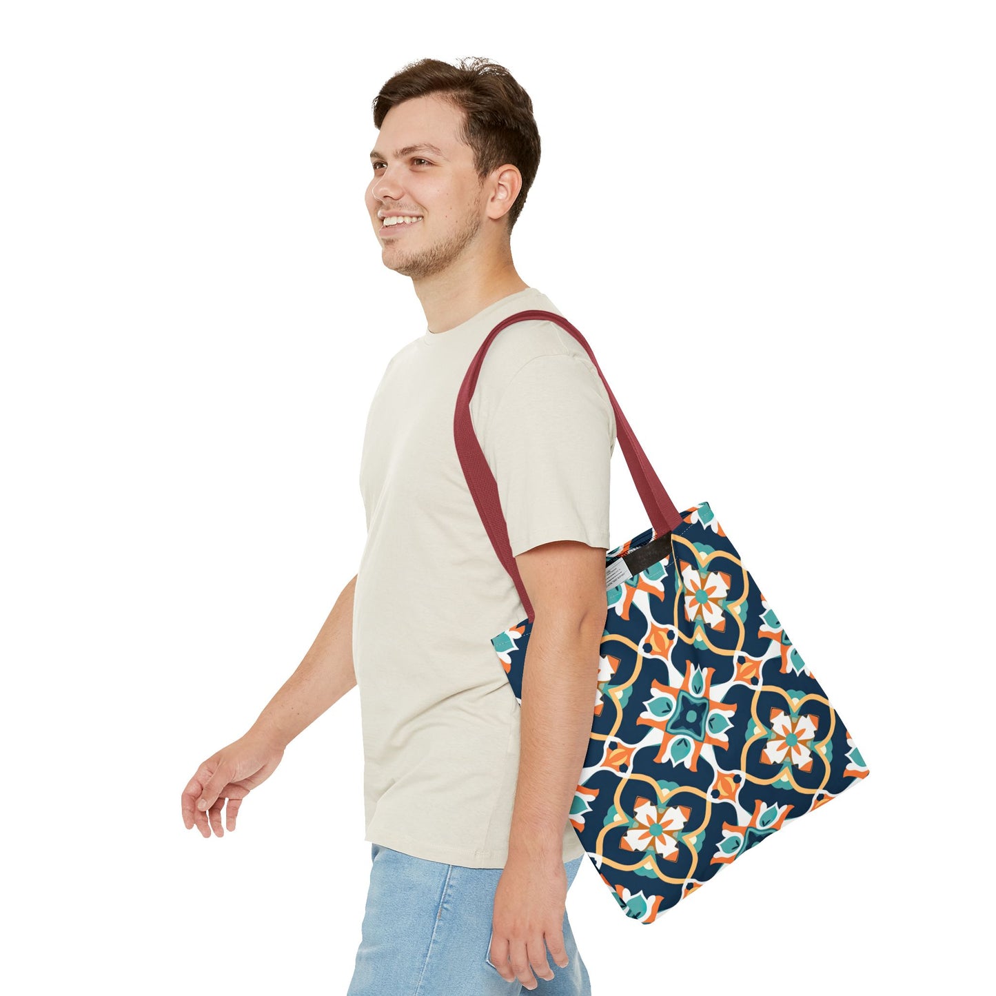 Saffron Souk Symphony. Tote Bag for Everyday Use