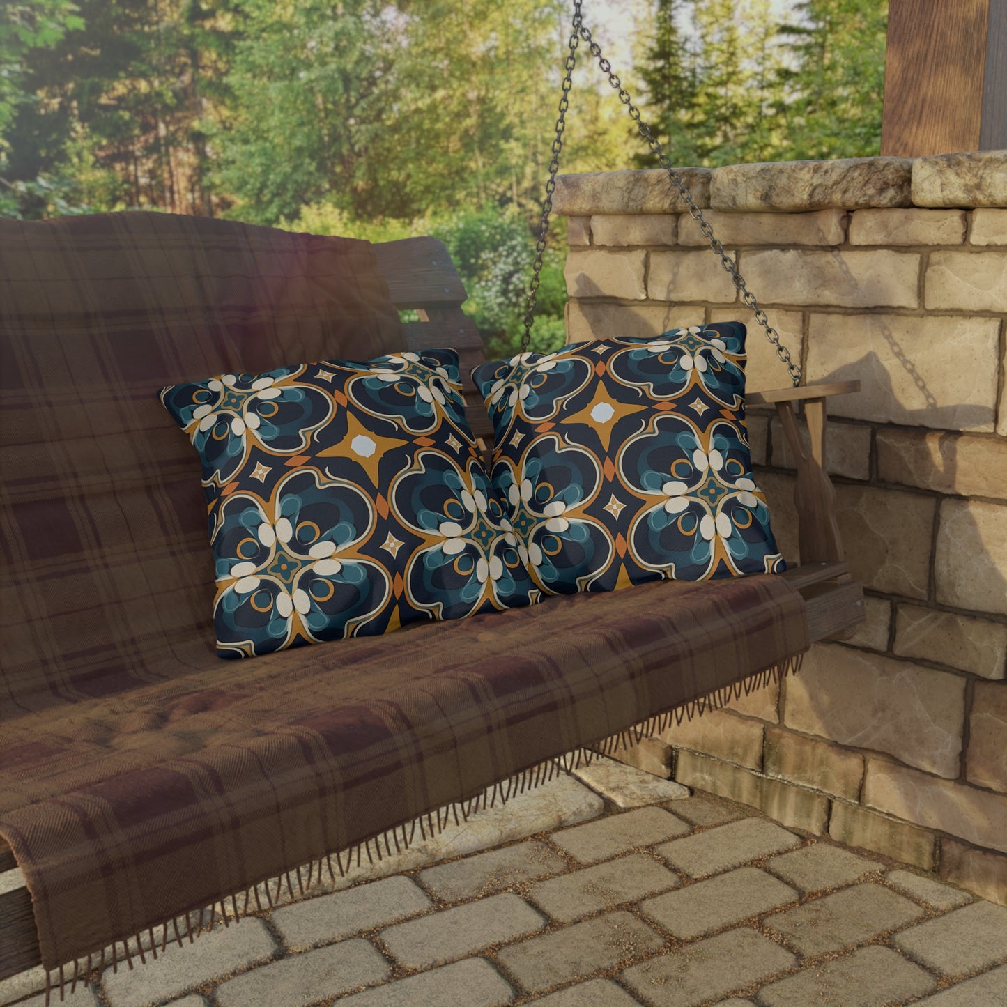 Spice Market Sonata. Outdoor Pillows