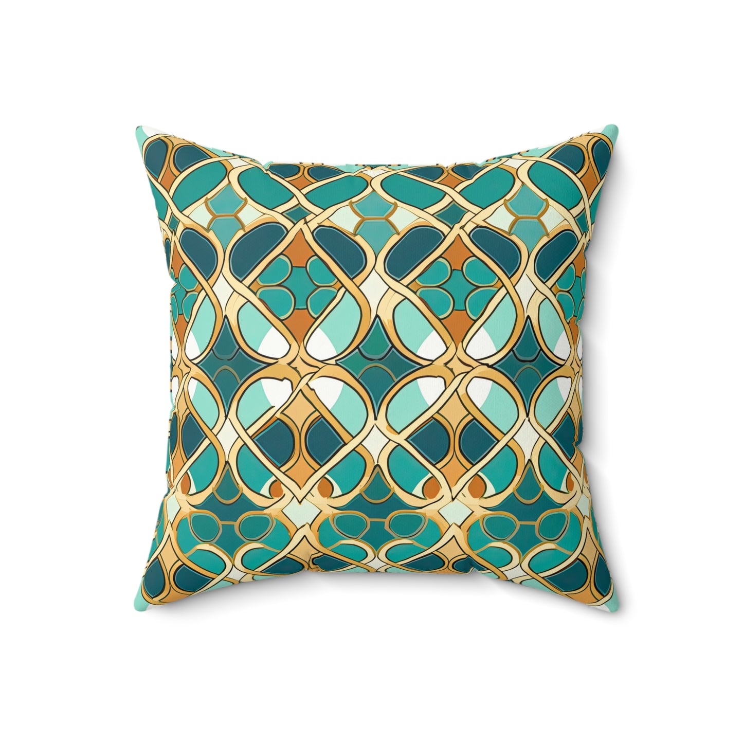 Berber Beauty Ballet . Spun Polyester Square Pillow