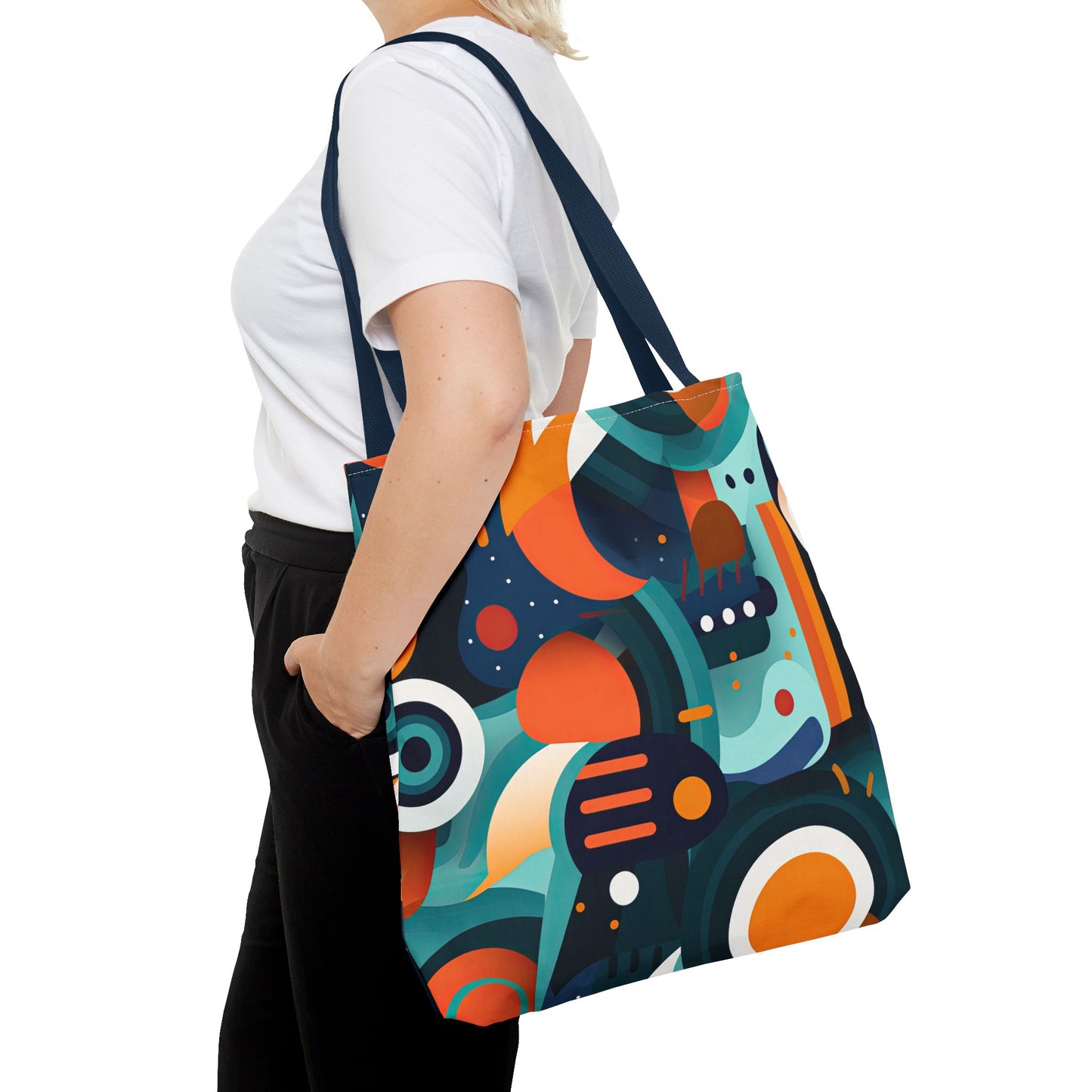 Retro Futurism. Tote Bag for Everyday Use