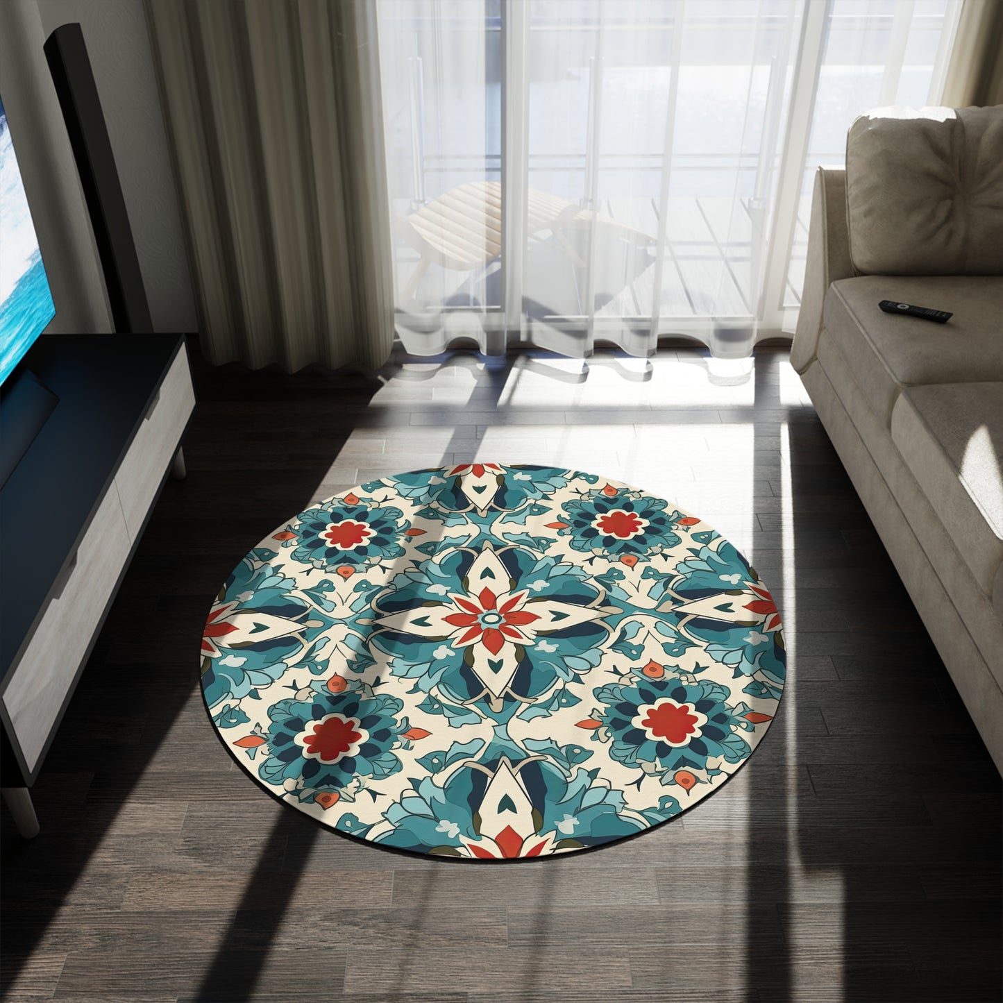 Scented Sands Sonata Round Rug