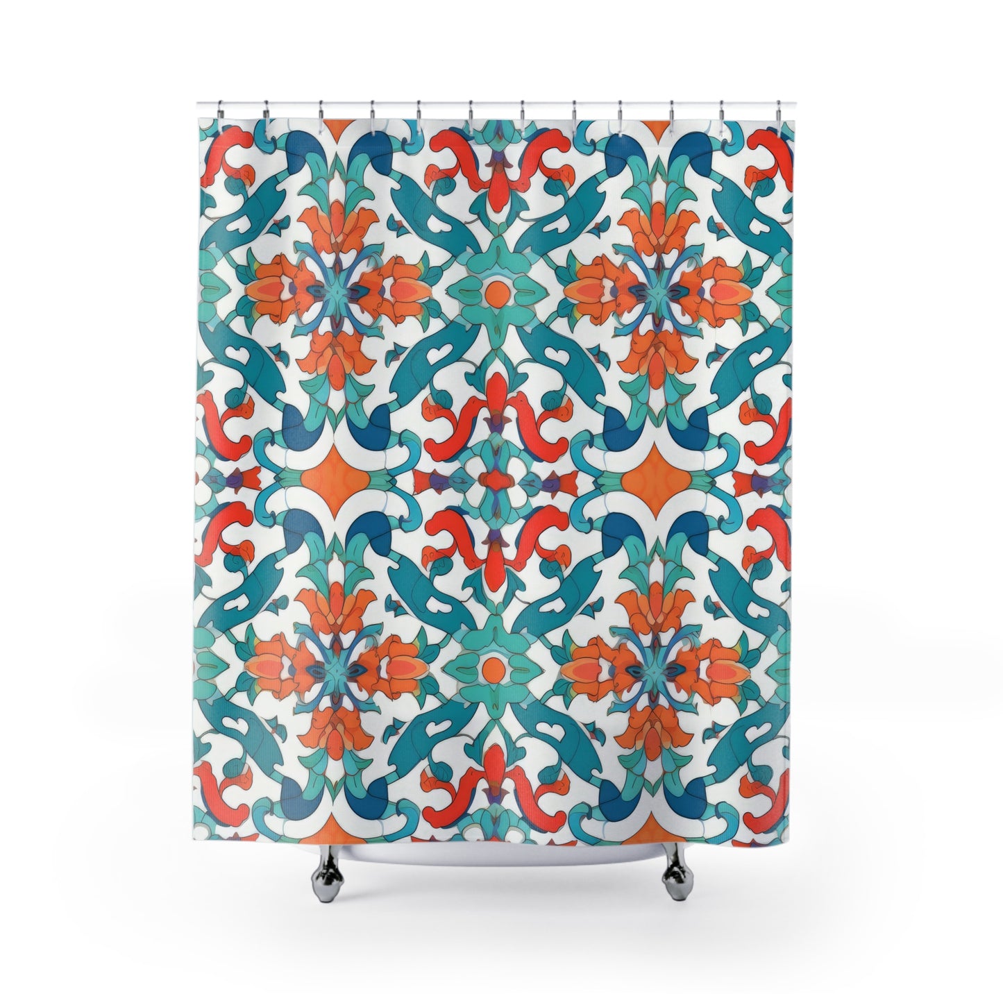 Spice Route Sonata . Shower Curtains