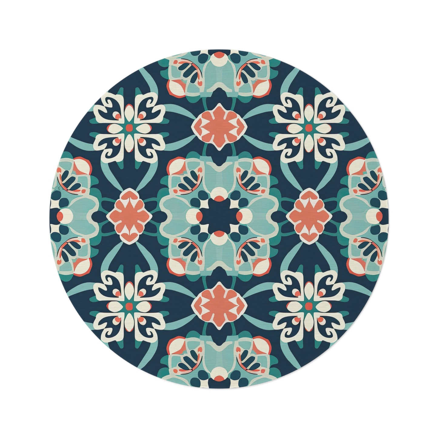 Whispering Weave .Round Rug