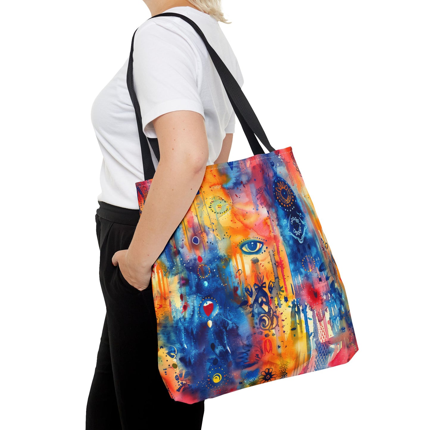 Rainbow Shield . Tote Bag for Everyday Use