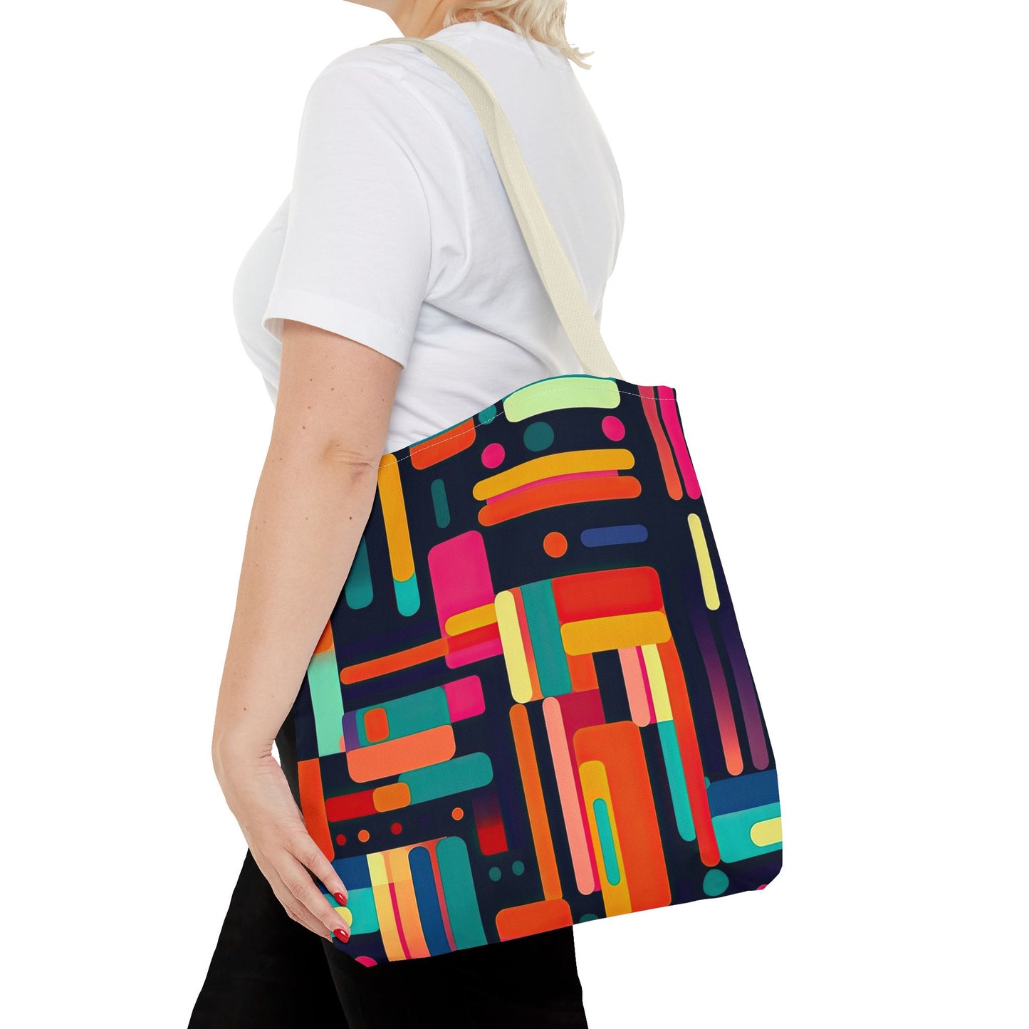 Cybernetic Nostalgia. Tote Bag for Everyday Use