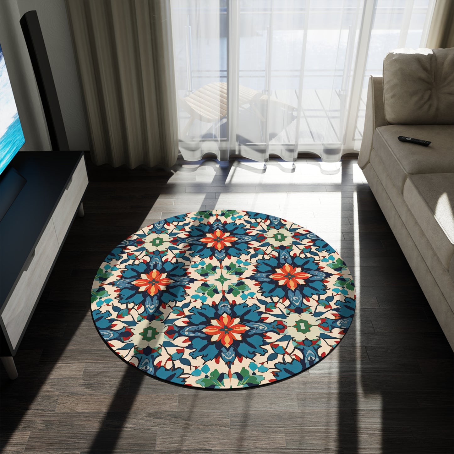Spice Souk .Round Rug