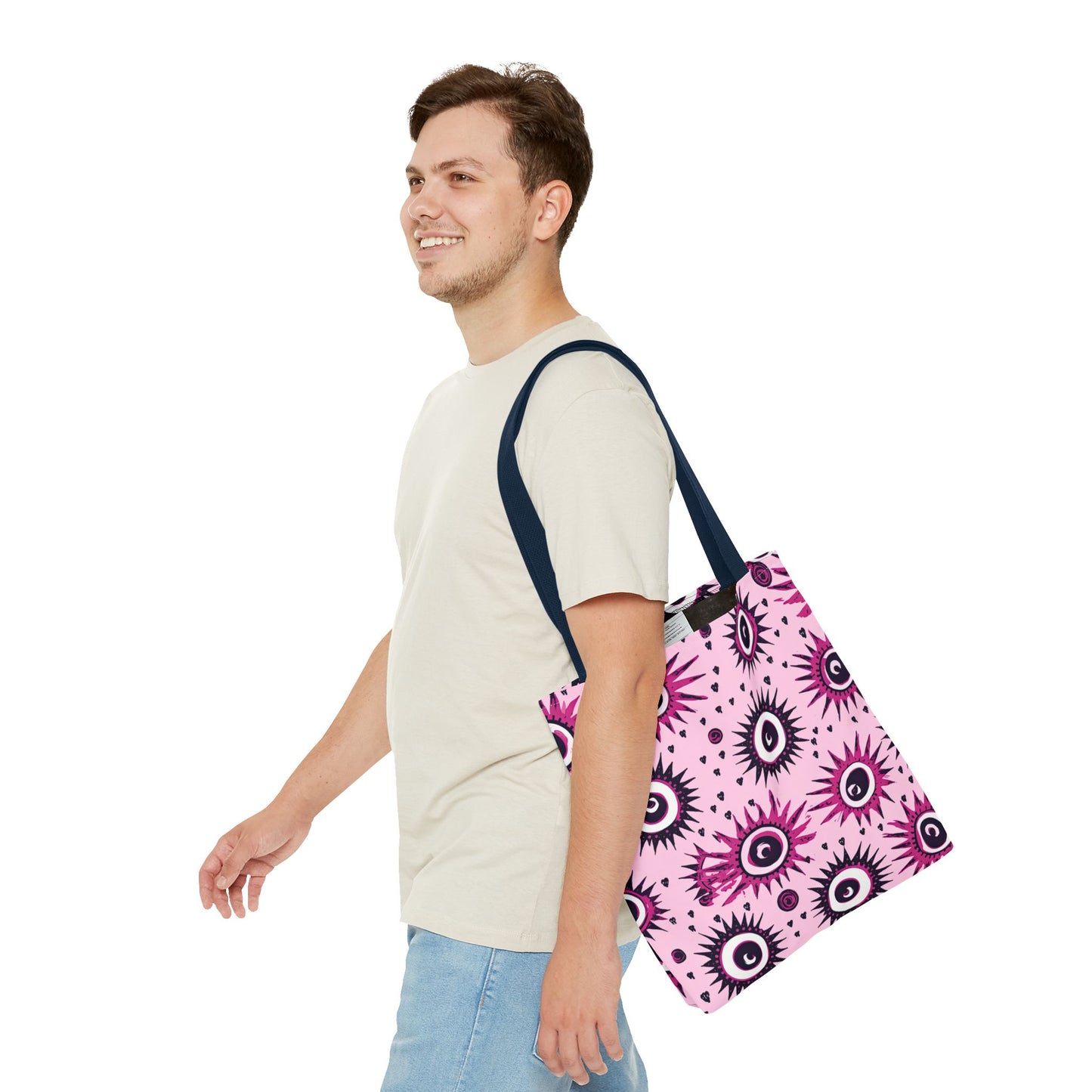 Evil Pink Eye. Tote Bag for Everyday Use