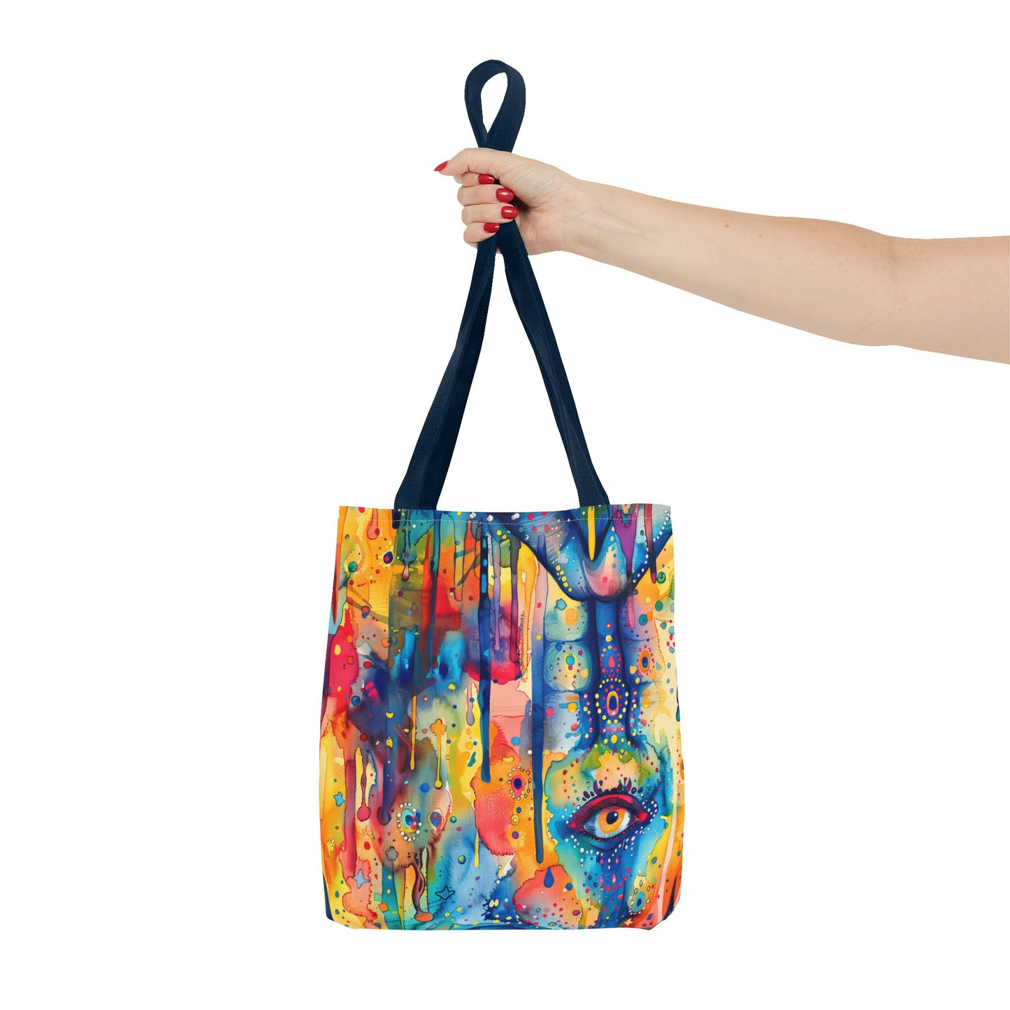 Hamsa Jewel burst. Tote Bag for Everyday Use